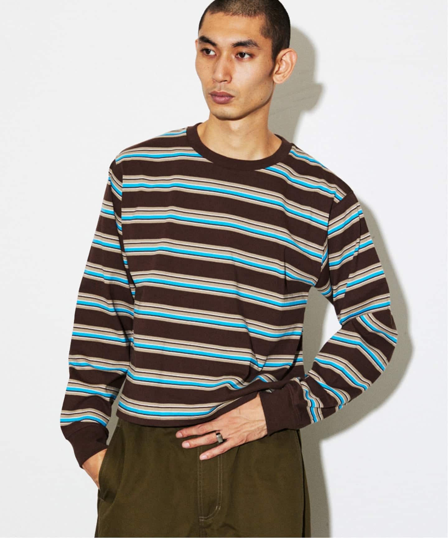 ショートイズベター ロングスリーブTシャツ “短丈”