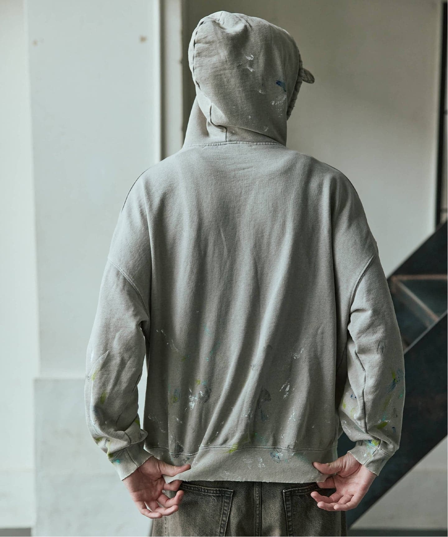 TRISECT2 / スプラッシュ ダメージ ジップ フーディ（パーカー