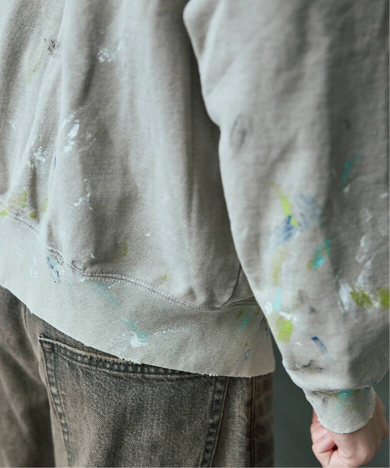 TRISECT2 / スプラッシュ ダメージ ジップ フーディ（パーカー 