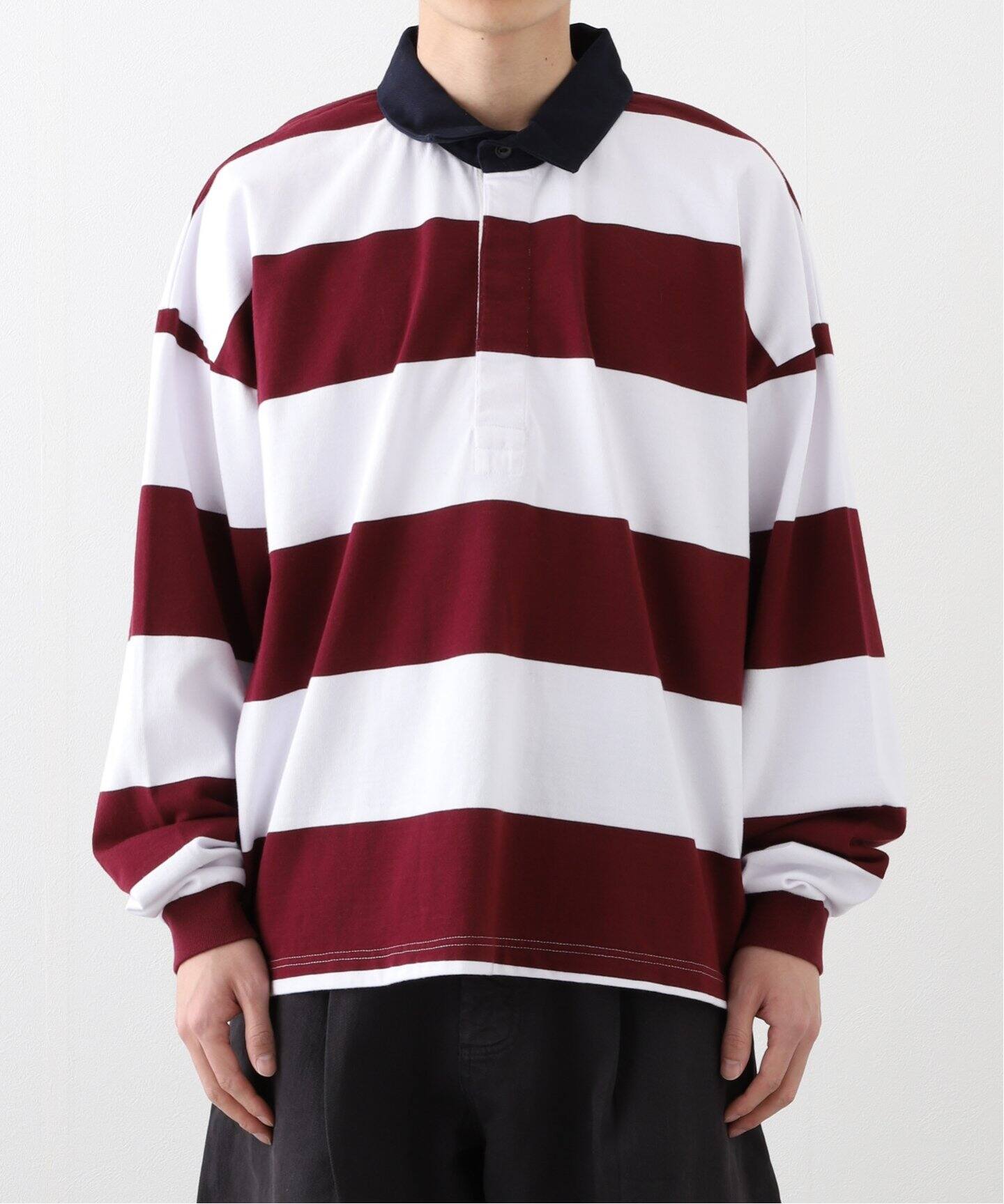 HARDIN KNITWEAR/ハーディンニットウェア ラグビーシャツ（T