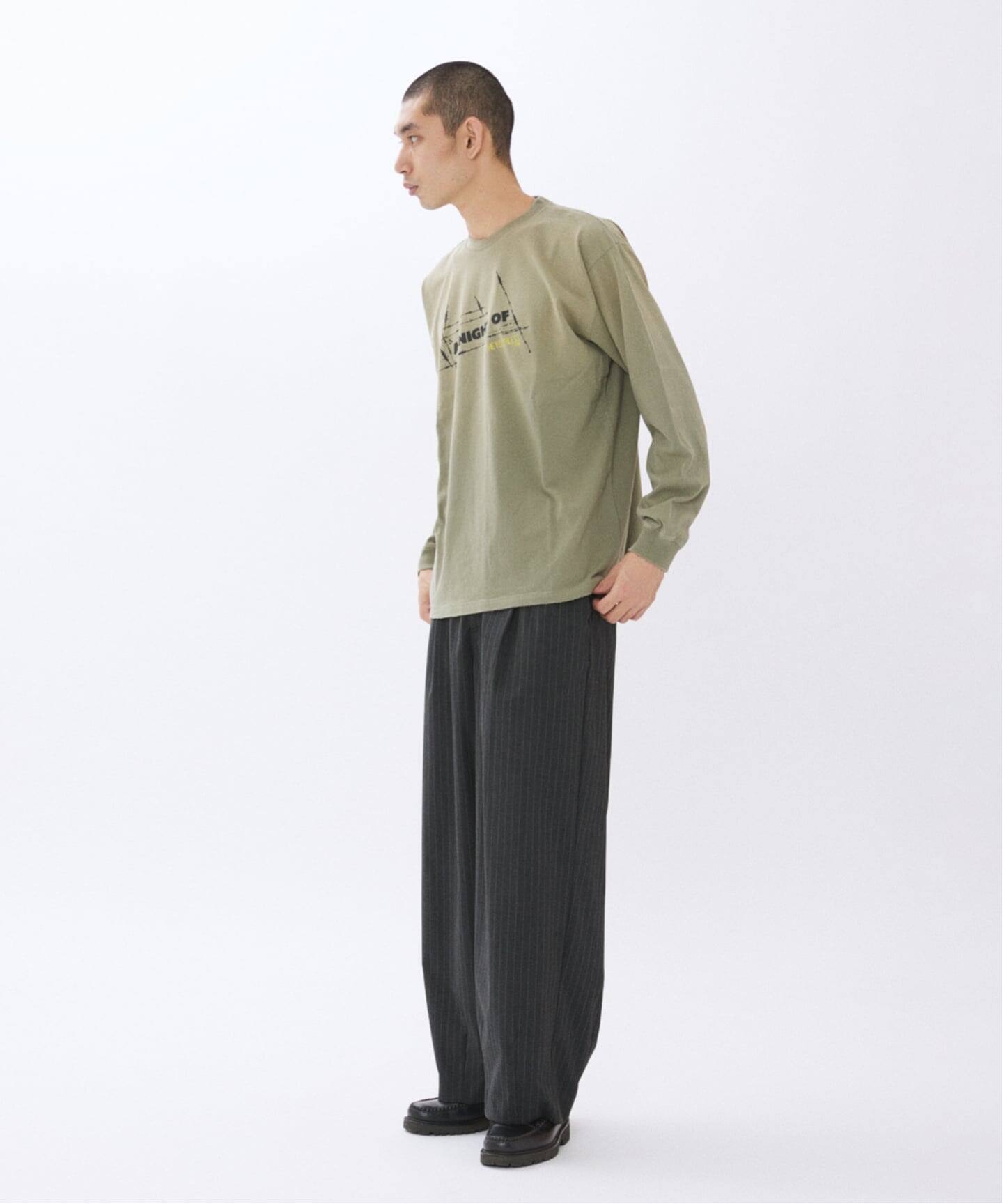 YOUTHLESS / ユースレス プリント ロンT（Tシャツ／カットソー