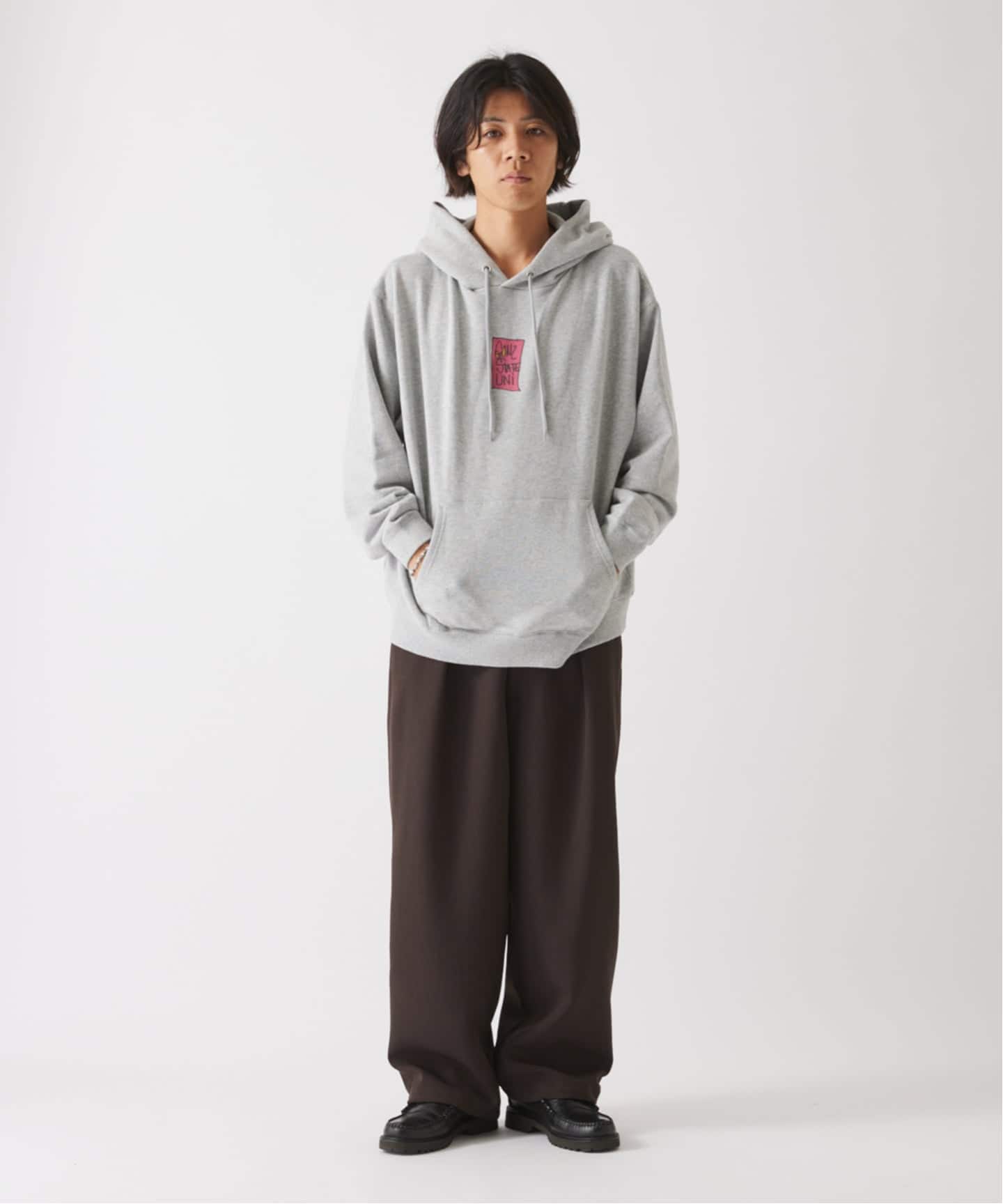 Mark Gonzales フード付きウエア 楽天市場】MARK GONZALES マークゴンザレス パーカー ZIGZAG EMB