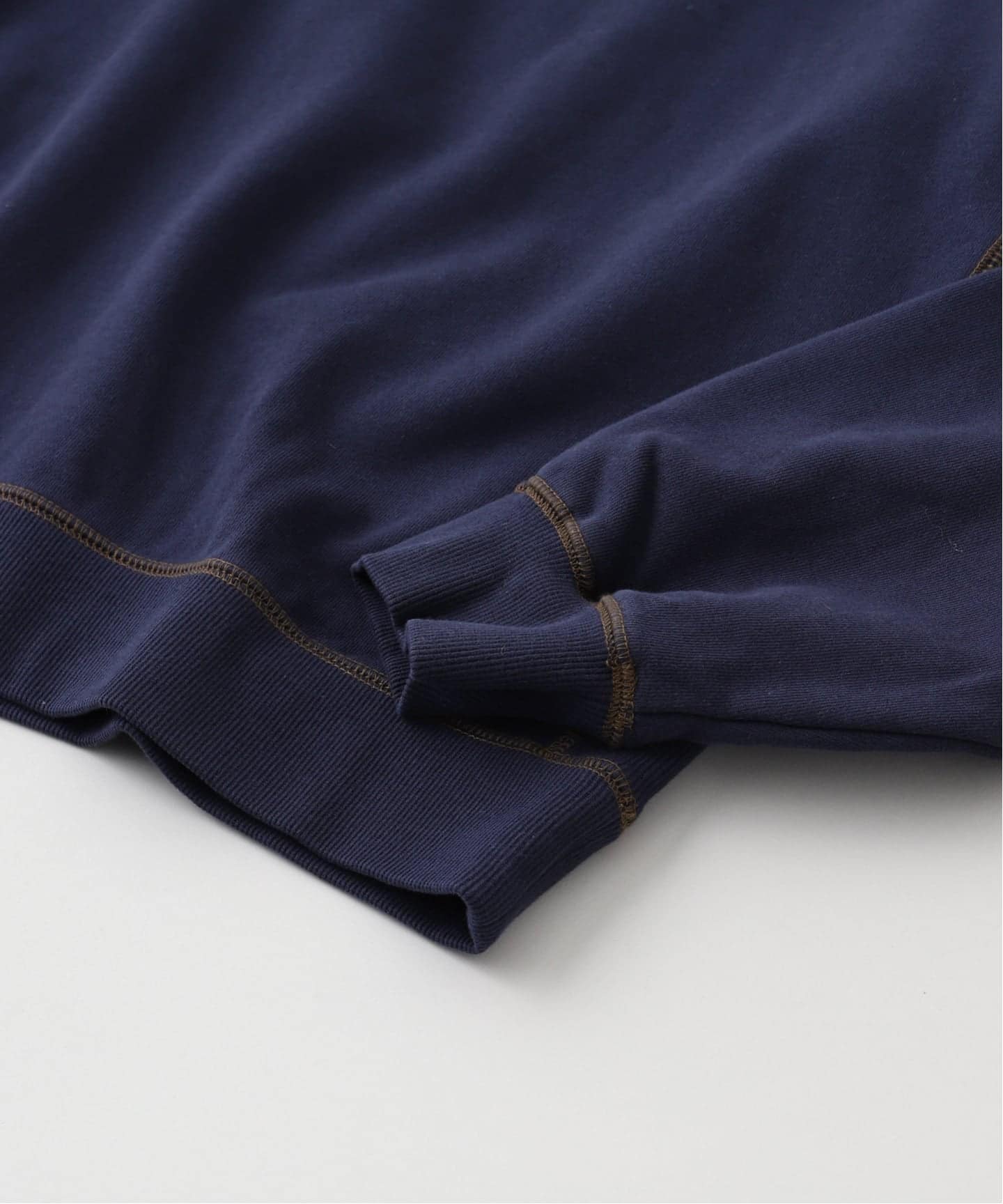 JOURNAL STANDARD ネイビー ポロネック スウェット JOURNAL STANDARD トレーナー スウェット 「ZOZO限定」LOSFORNIA