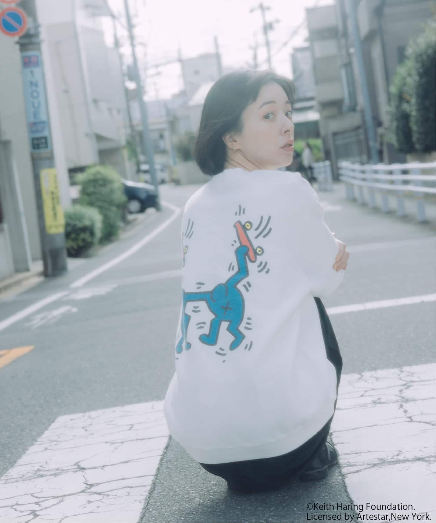 Keith Haring / キース・へリング プリント スウェット