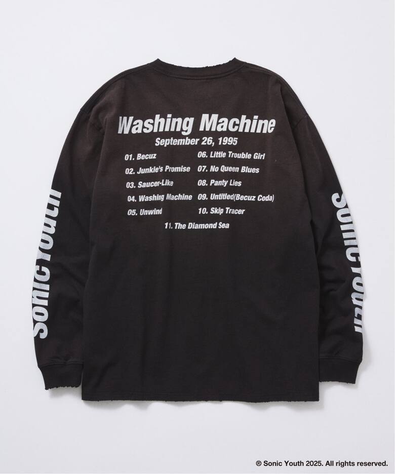 SONIC YOUTH / ソニック・ユース 別注 プリント ロンT（Tシャツ 