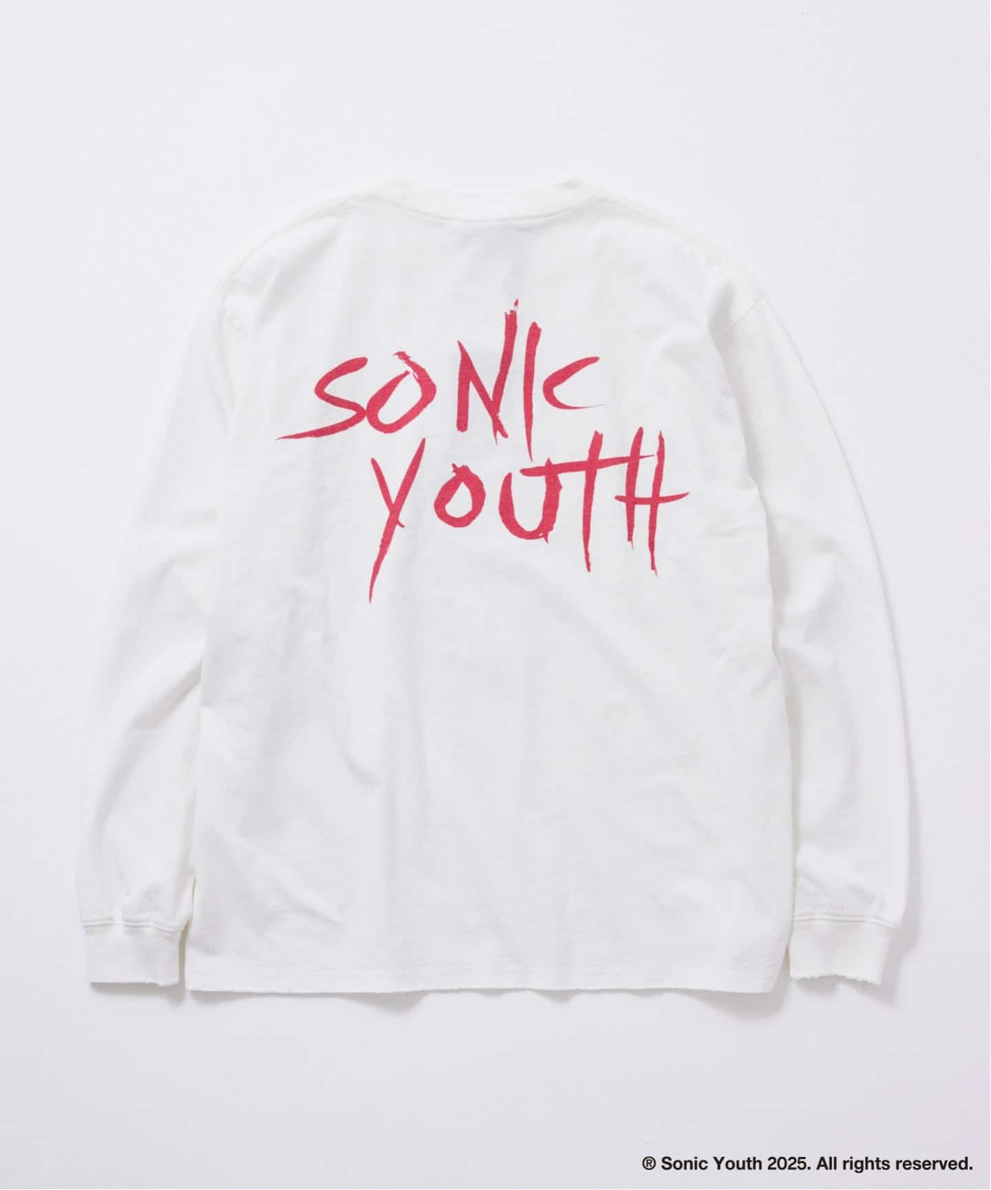 SONIC YOUTH / ソニック・ユース 別注 プリント ロンT（Tシャツ