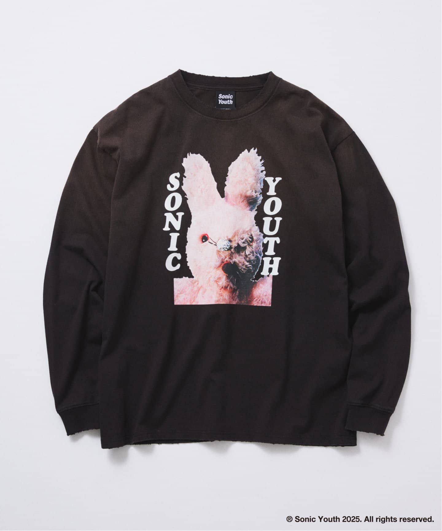 予約》SONIC YOUTH / ソニック・ユース 別注 プリント ロング T