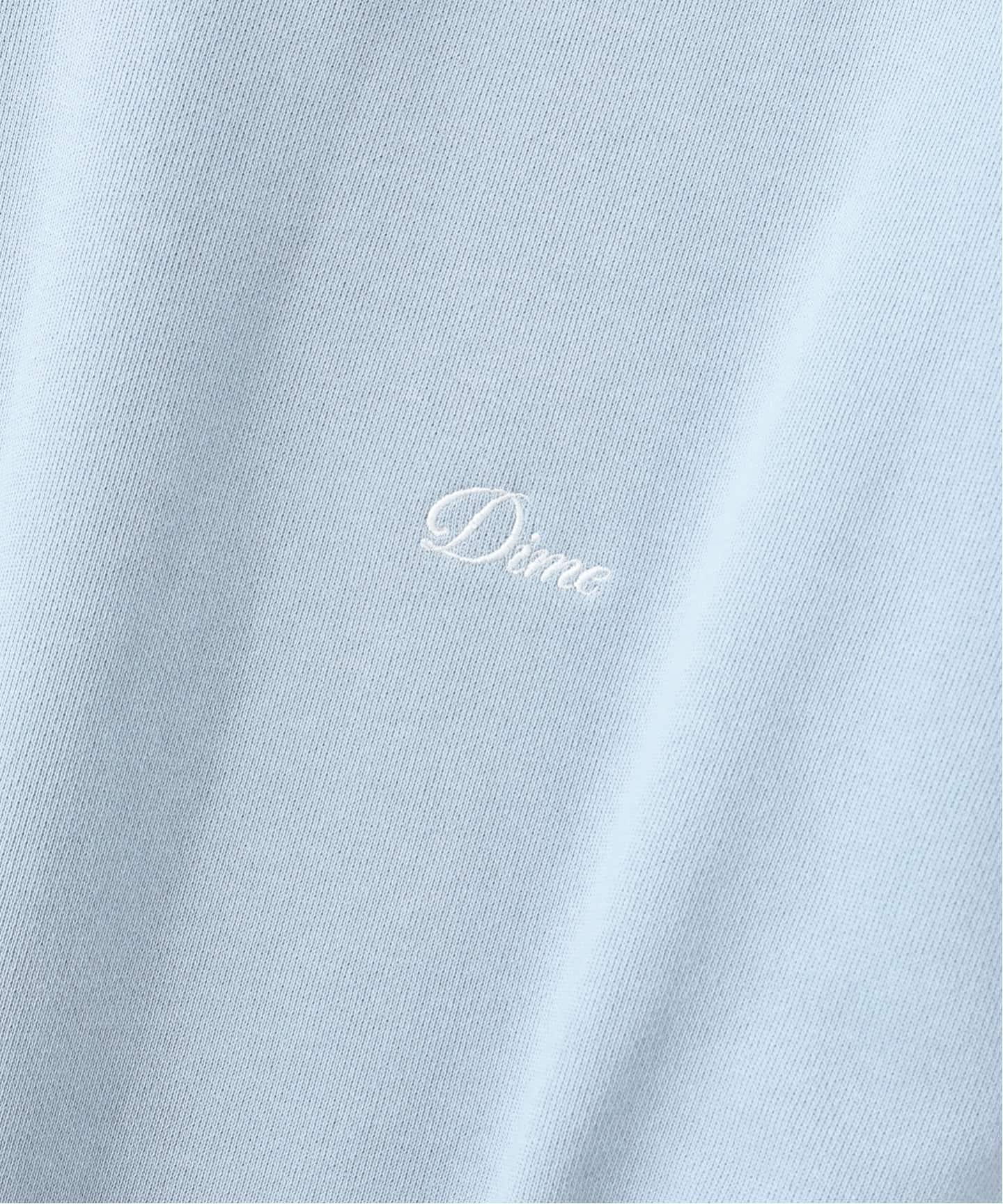 DIME / ダイム CURSIVE SMALL LOGO クルーネックスウェット