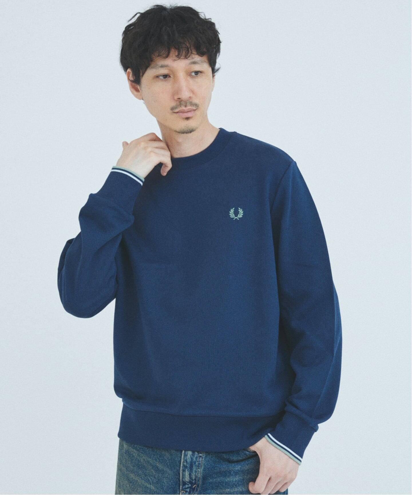 FRED PERRY / フレッドペリー クルーネックスウェット M7535