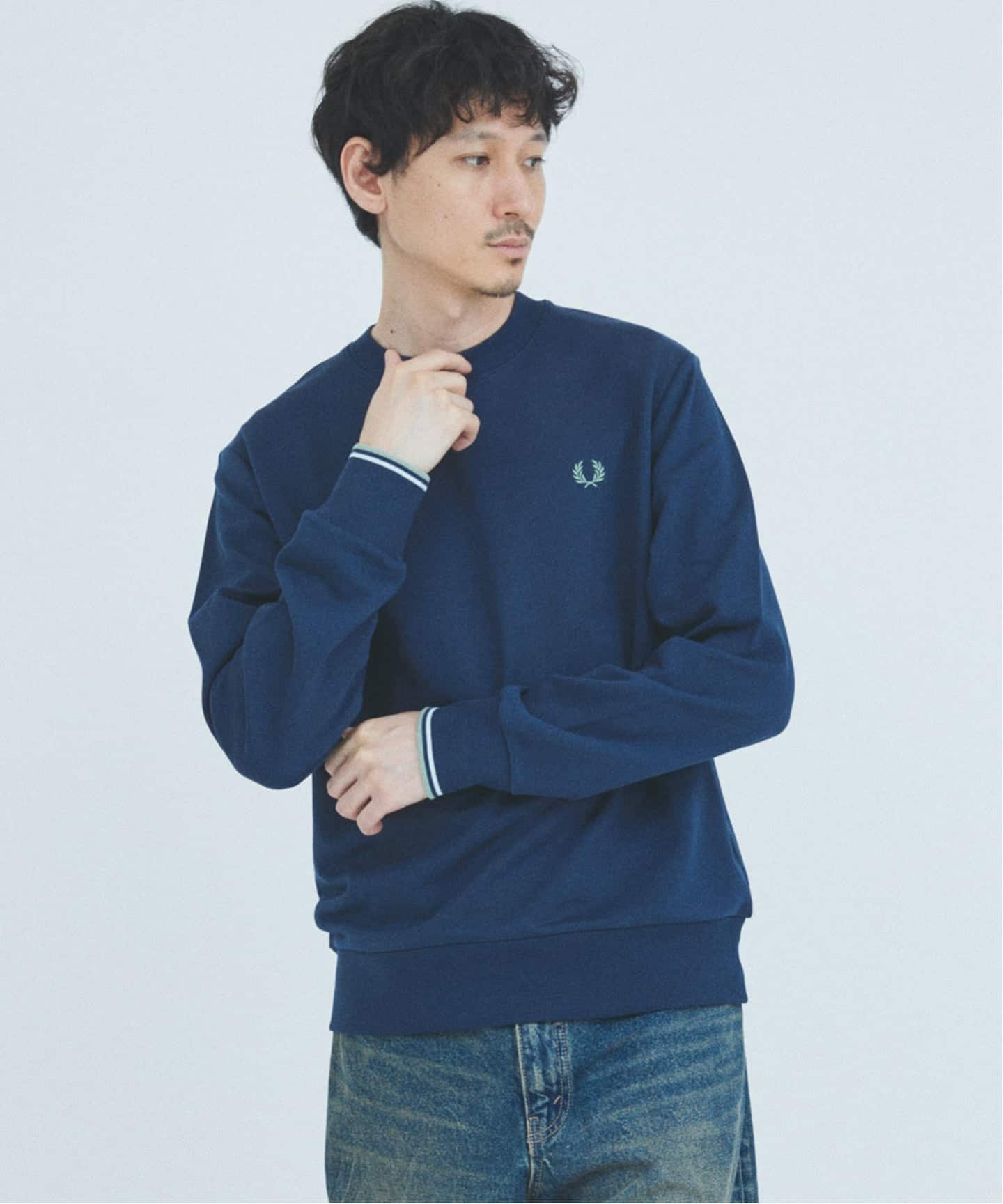 FRED PERRY / フレッドペリー クルーネックスウェット M7535