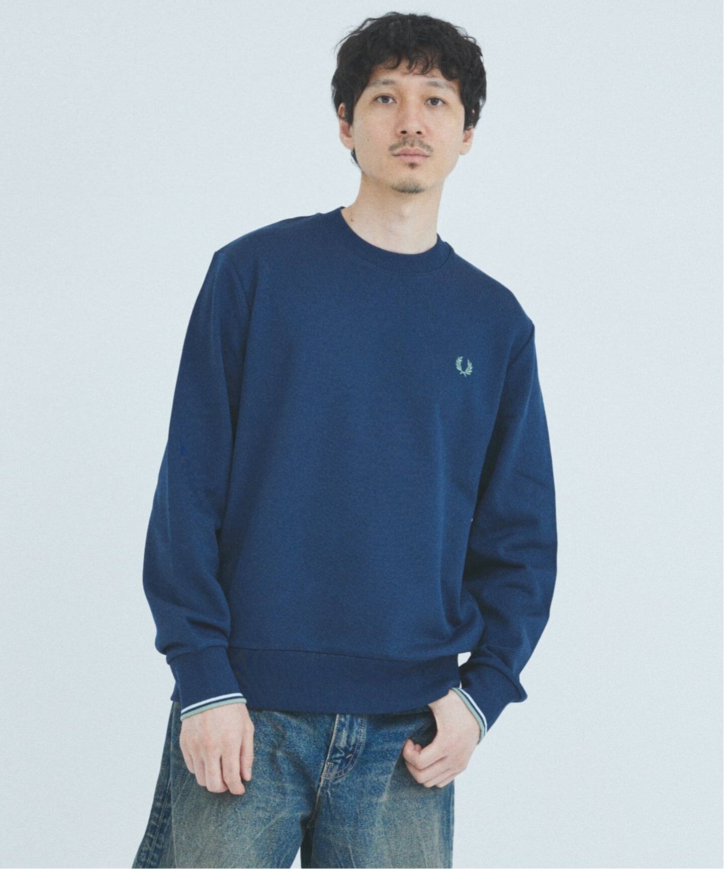 fredperry クルーネックスウェット ネイビー S fredperry クルーネックスウェット ネイビー S fredperry クルー