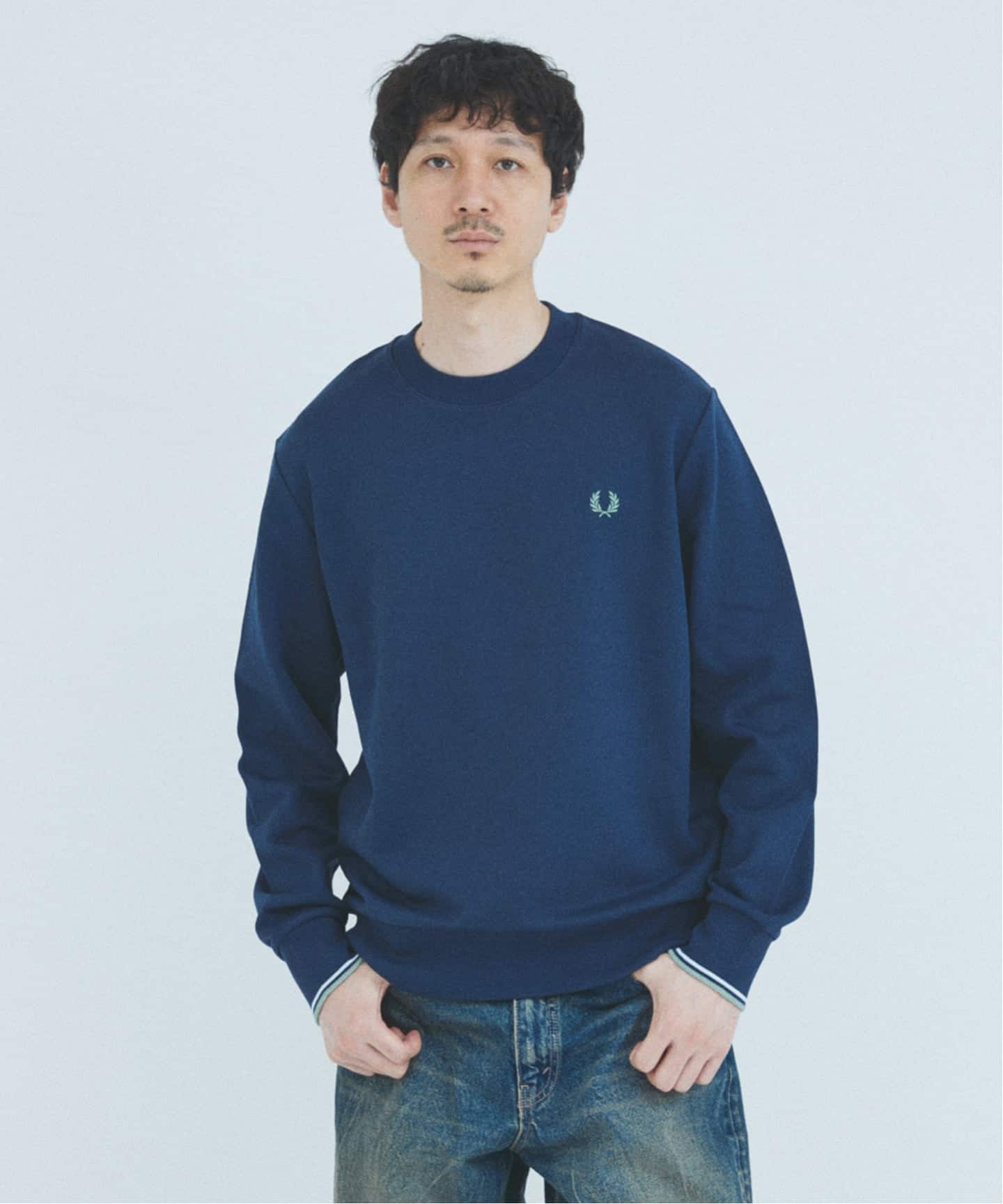 FRED PERRY / フレッドペリー クルーネックスウェット M7535