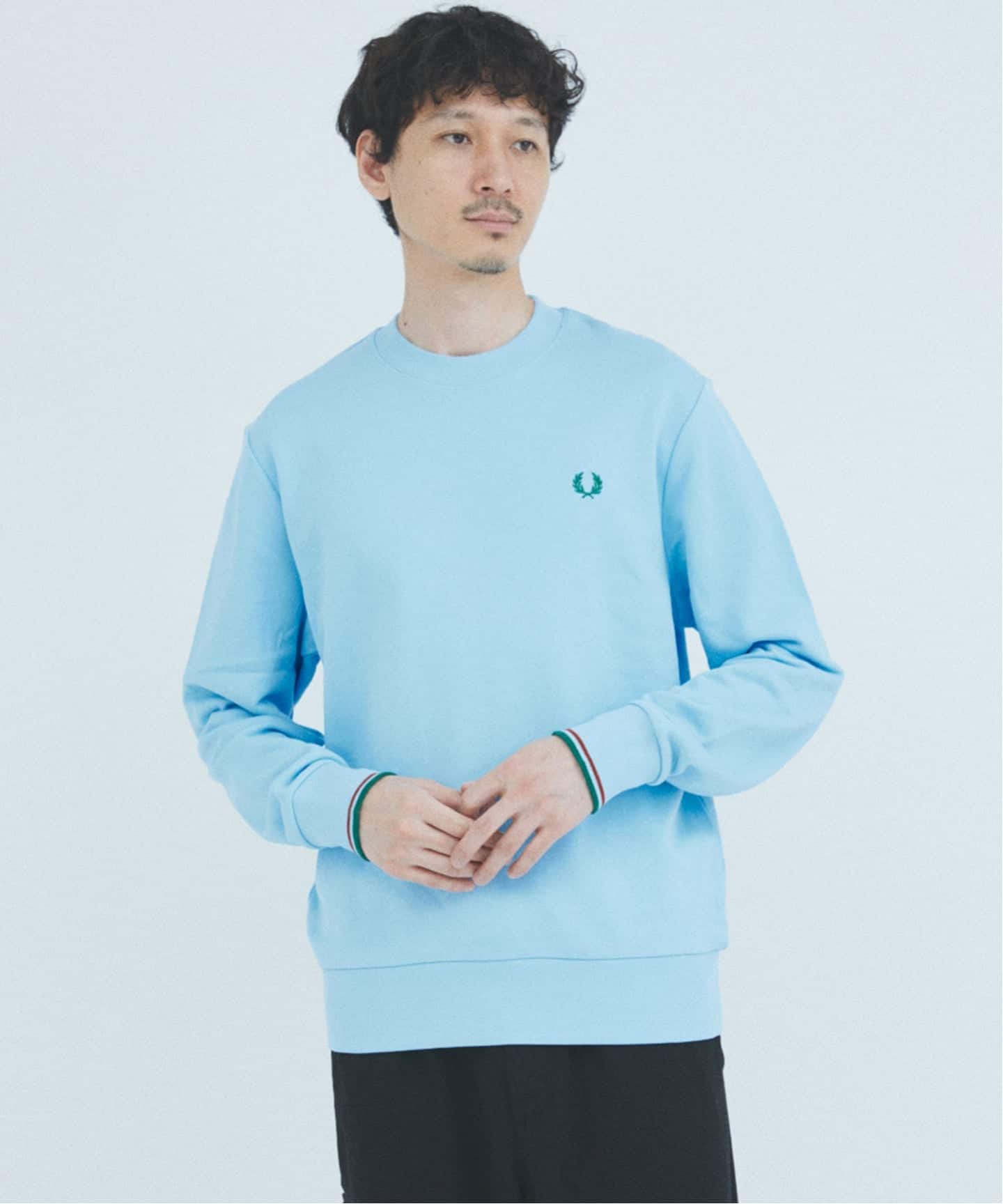 FRED PERRY / フレッドペリー クルーネックスウェット M7535