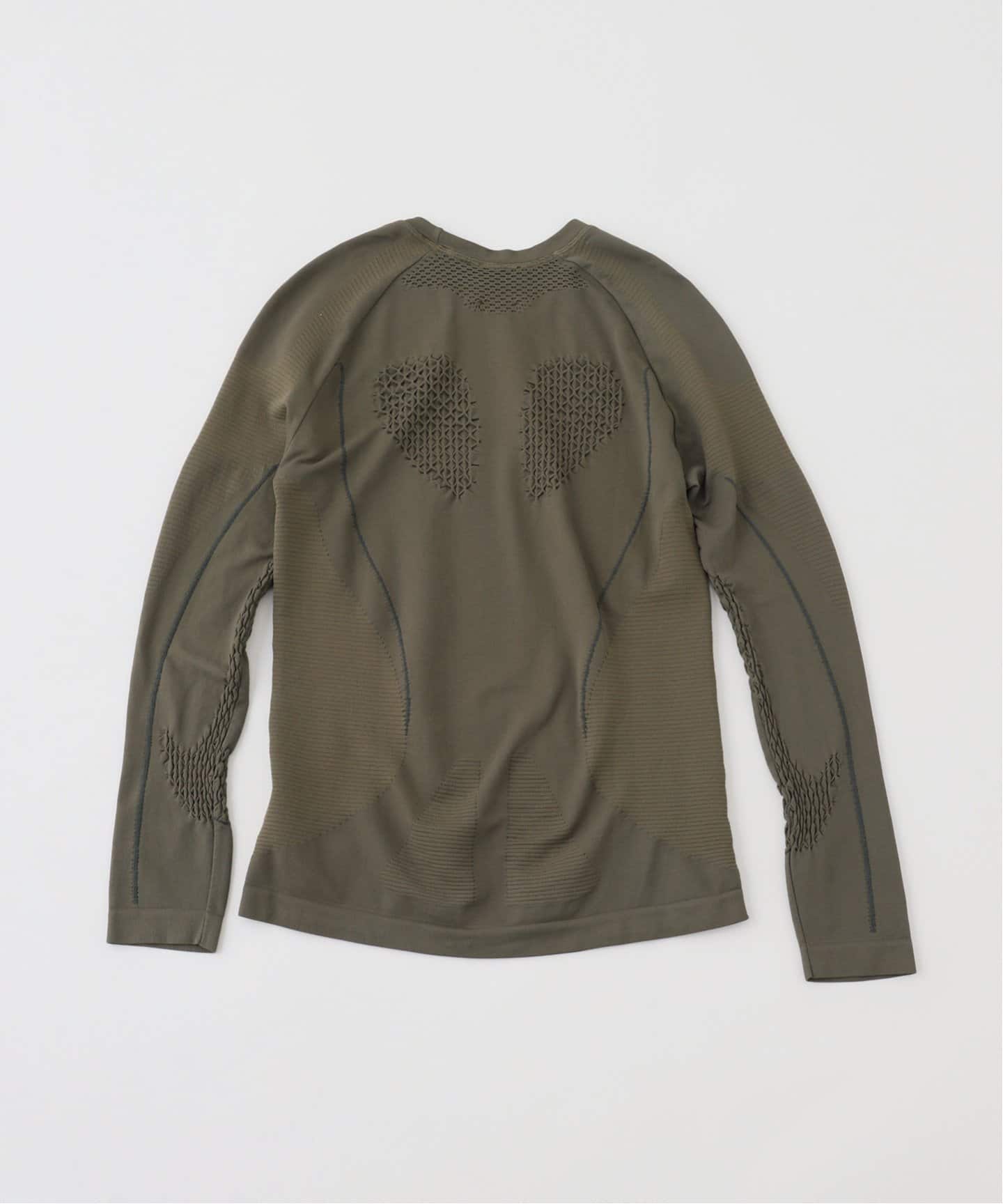新品未使用　ROA 長袖カットソー カーキ　ロア ROA / ロア Seamless Long Sleeve（Tシャツ／カットソー）｜JOURNAL