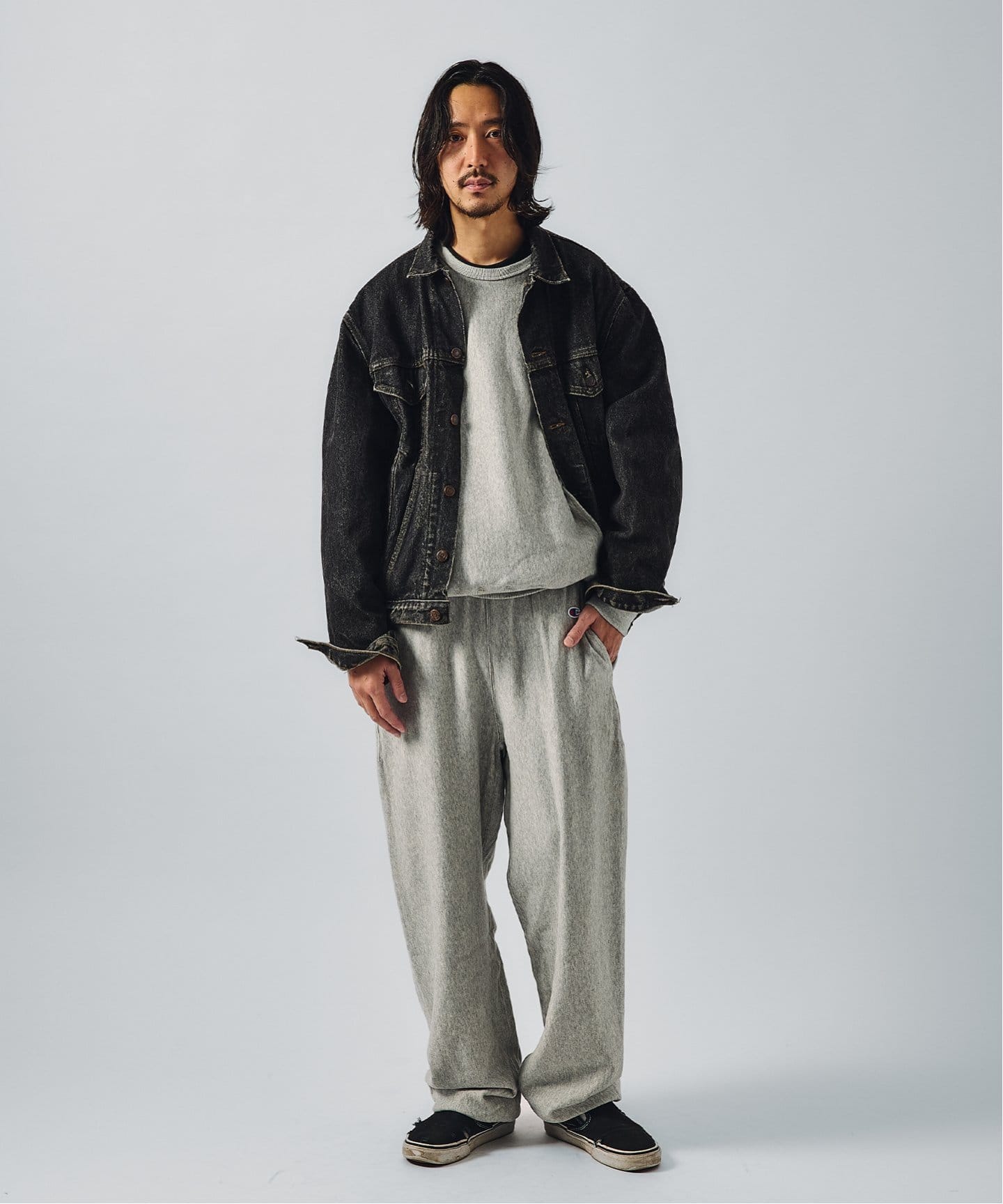 Champion × JOURNAL STANDARD 別注 R/Wスウェット CHAMPION / チャンピオン 別注 R/W オーバーダイ スウェット