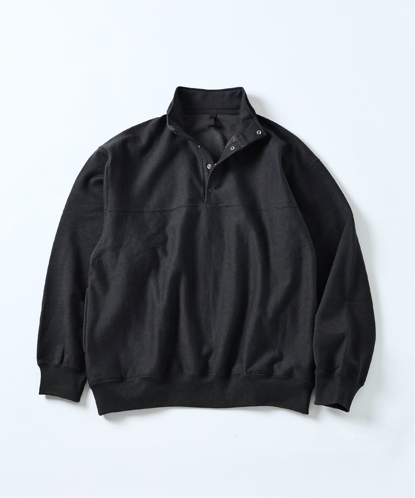 blurhms ROOTSTOCK スウェット サイズ2 ブラック blurhms ROOTSTOCK (ブラームス) 別注 Soft&Hard クロップド