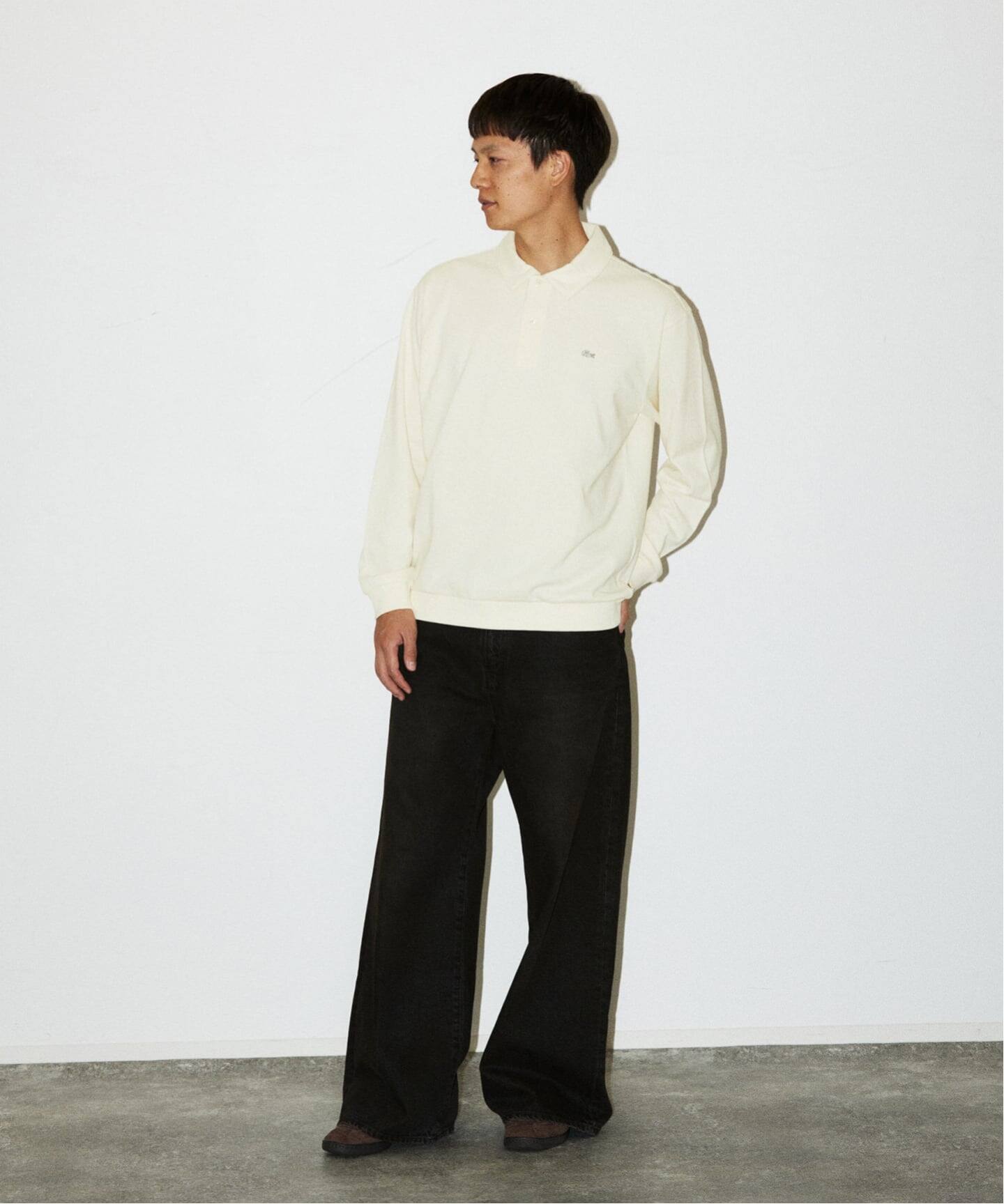 LACOSTE × nano•universe 別注 スタンドカラーPOLO 6 LACOSTE - LACOSTE POLO スタンドカラー nano universe別注の通販 by