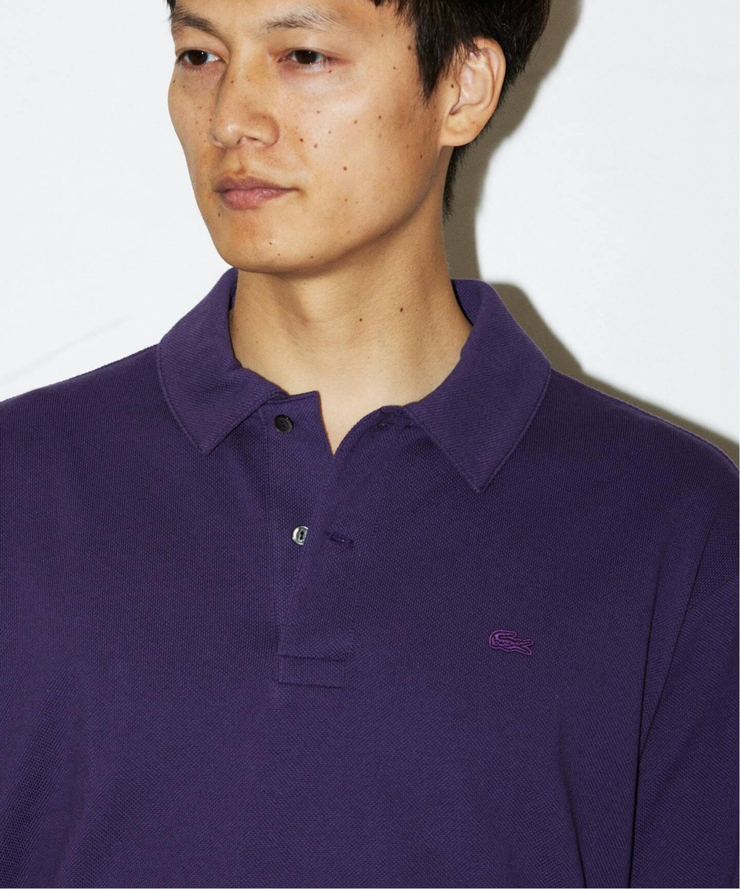 LACOSTE / ラコステ 別注 ミコカノコ ポロ カラー シャツ（Tシャツ