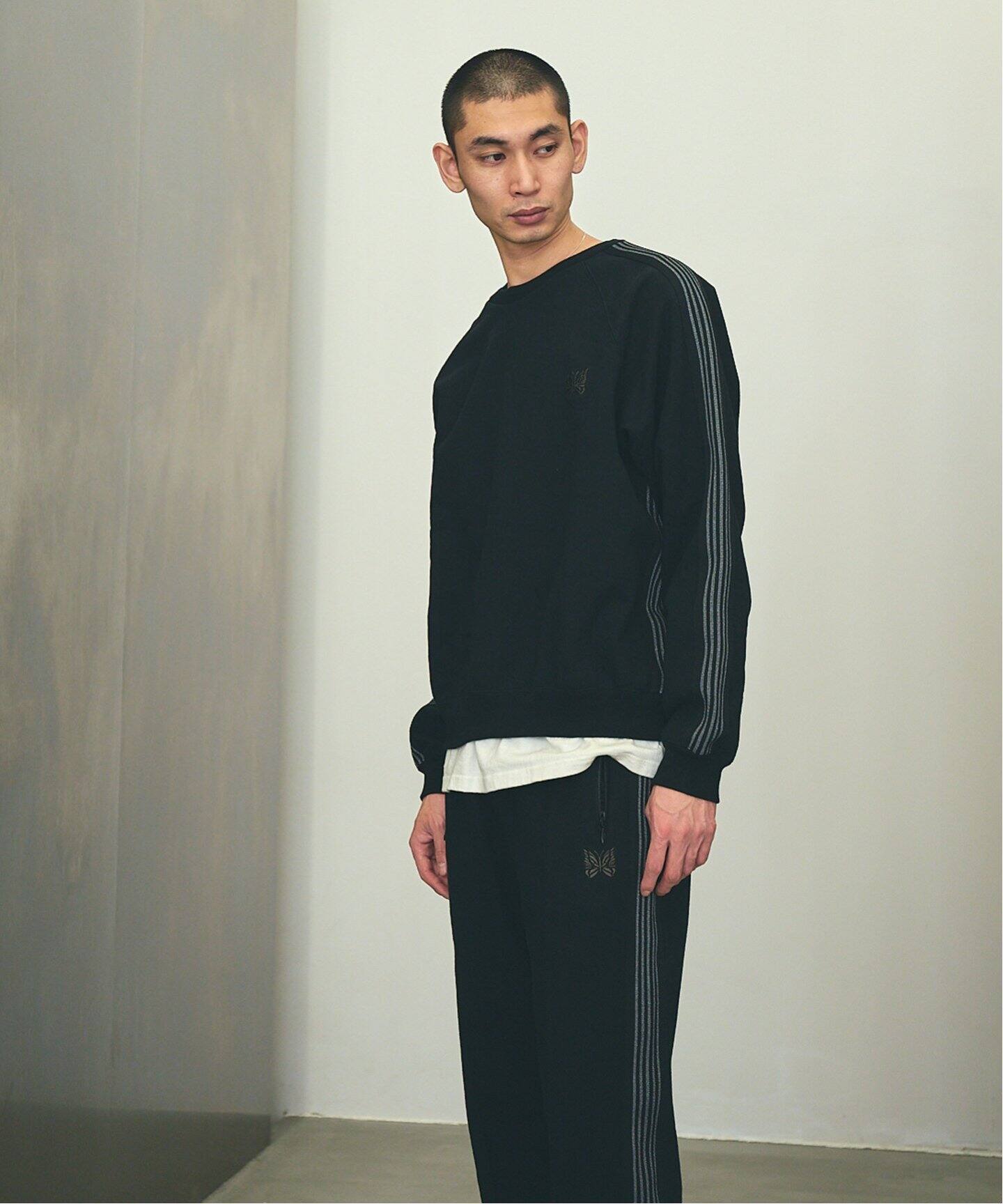 NEEDLES / ニードルズ 別注 トラッククルーネックスウェット  