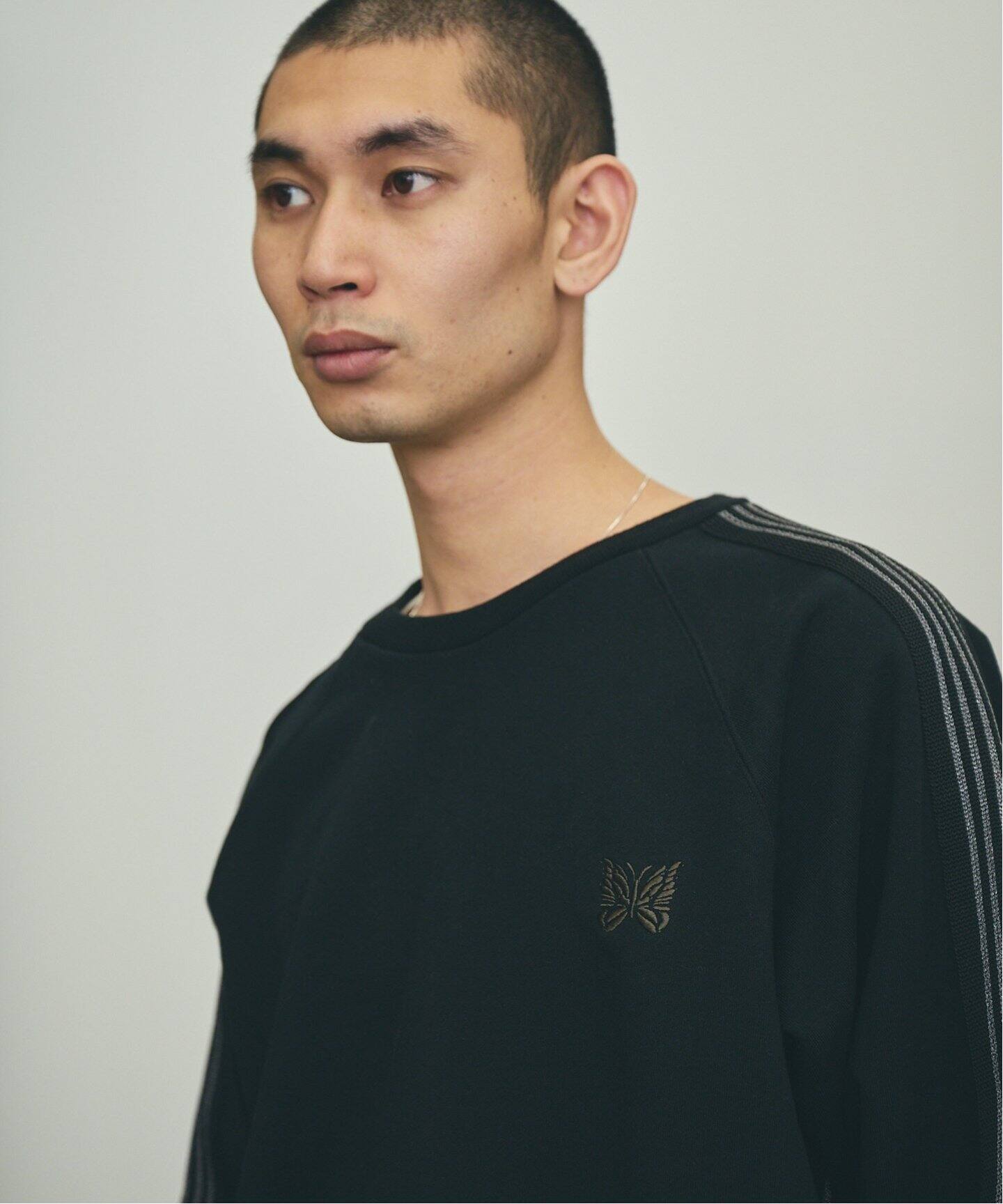 NEEDLES / ニードルズ 別注 トラッククルーネックスウェット 