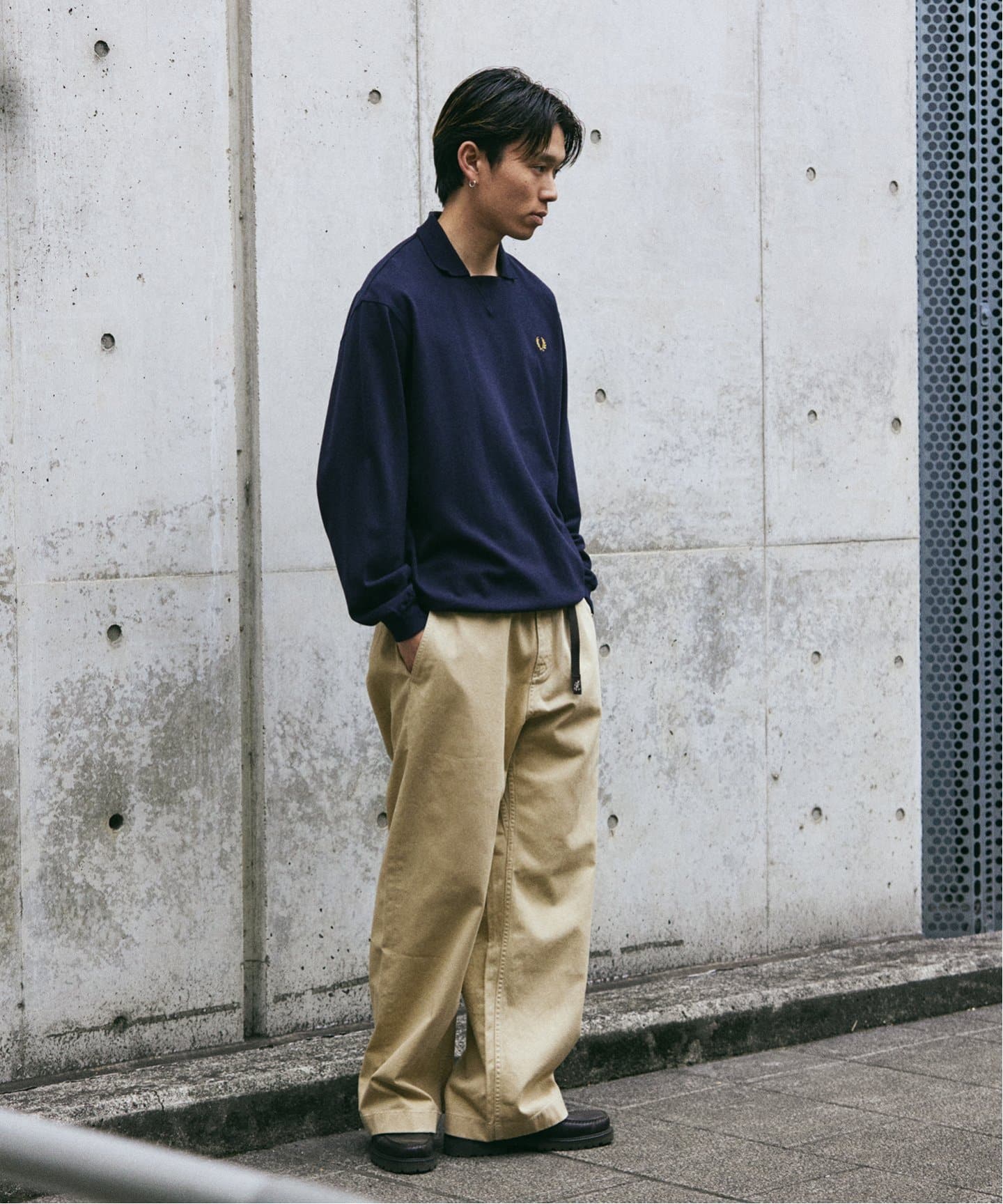 FRED PERRY JOURNAL STANDARフットボールカラーシャツ FRED PERRY for JOURNAL STANDARD “FOOTBALL COLLAR SHIRT“6/17