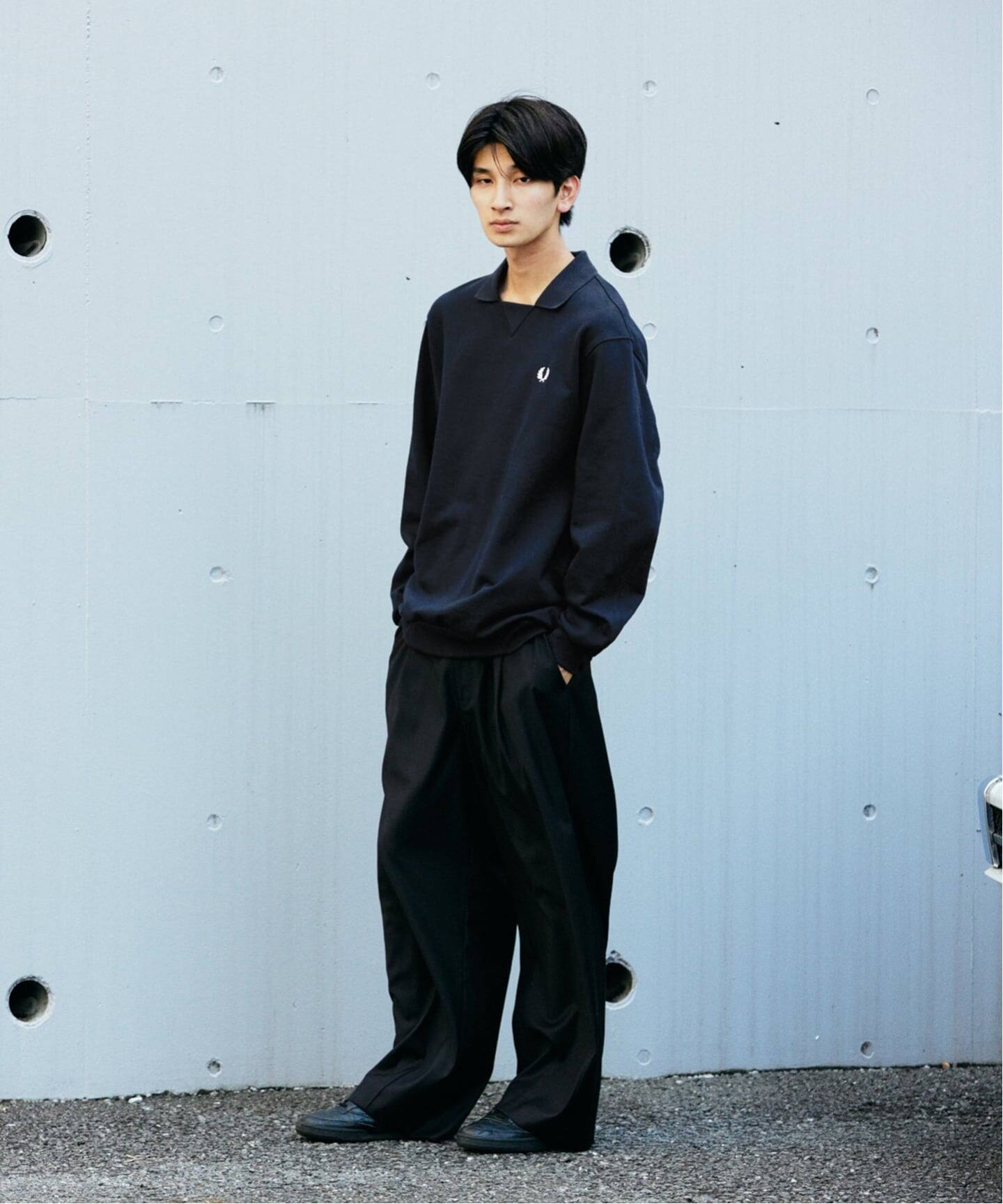 FRED PERRY / フレッドペリー 別注 フットボール カラー スウェット 
