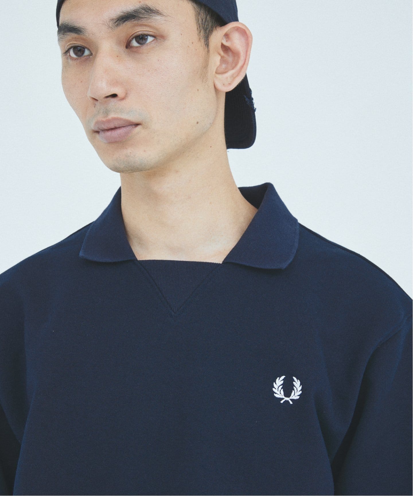 WEB限定 FRED PERRY for JOURNAL STANDARD Football Sweatshirt