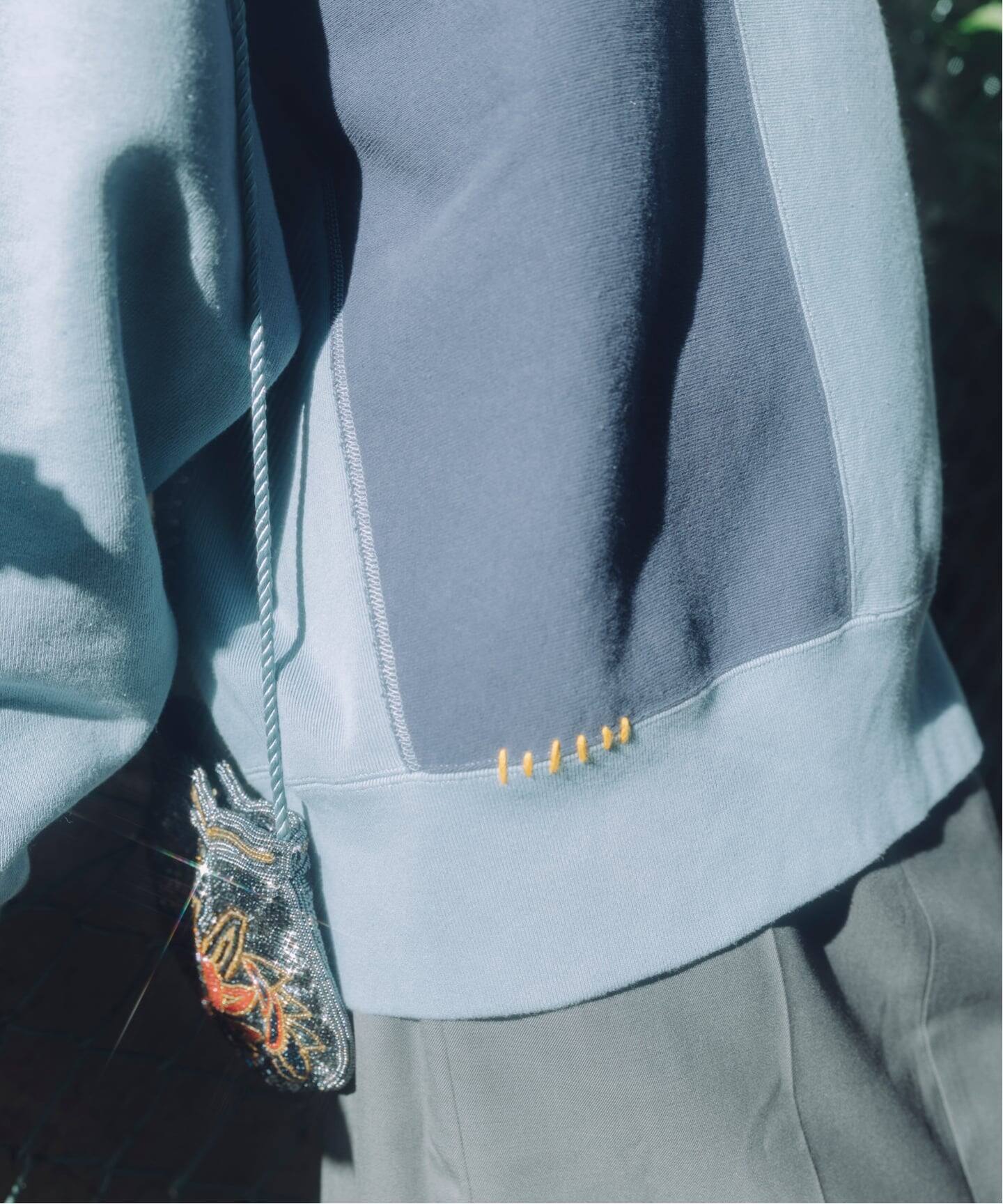 CHAMPION / チャンピオン 別注 ハンド ステッチ クルー スウェット