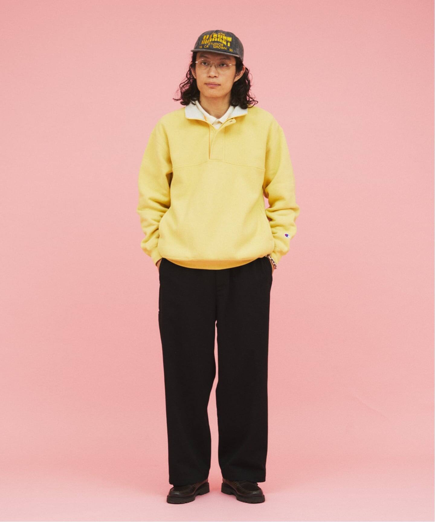 CHAMPION / チャンピオン for スーパーマーケット ハーフ ジップ 