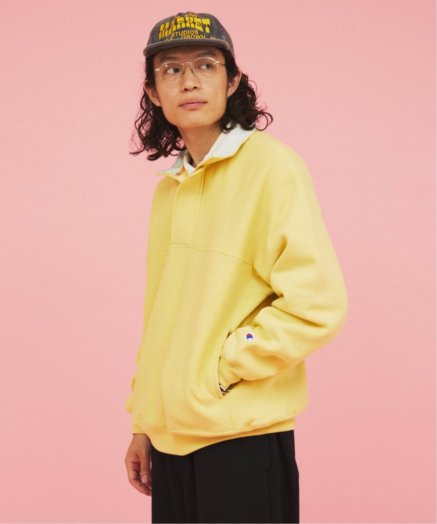 CHAMPION / チャンピオン for スーパーマーケット ハーフ ジップ 