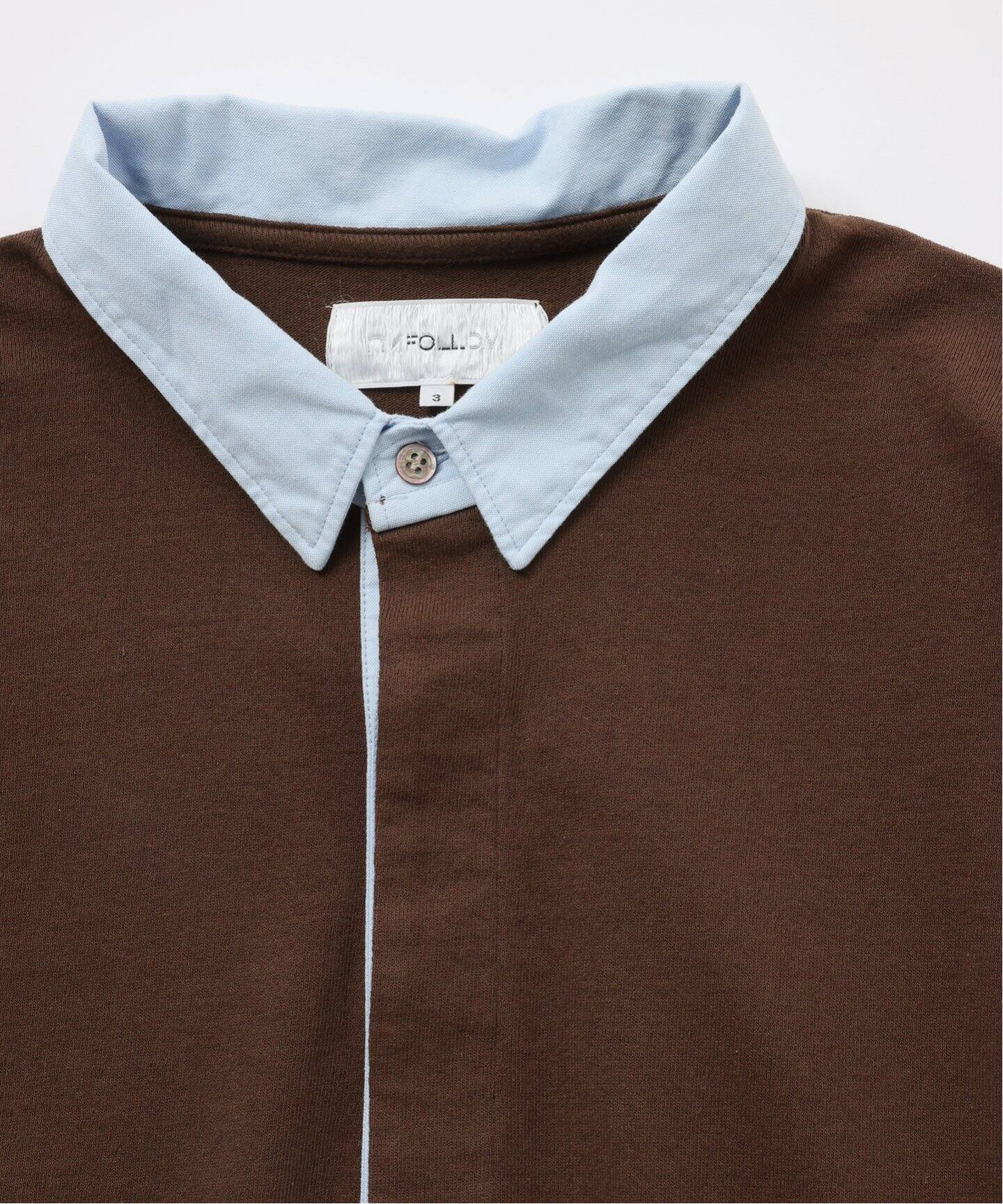 FOLL / フォル】dry cotton rugby shirt（Tシャツ／カットソー