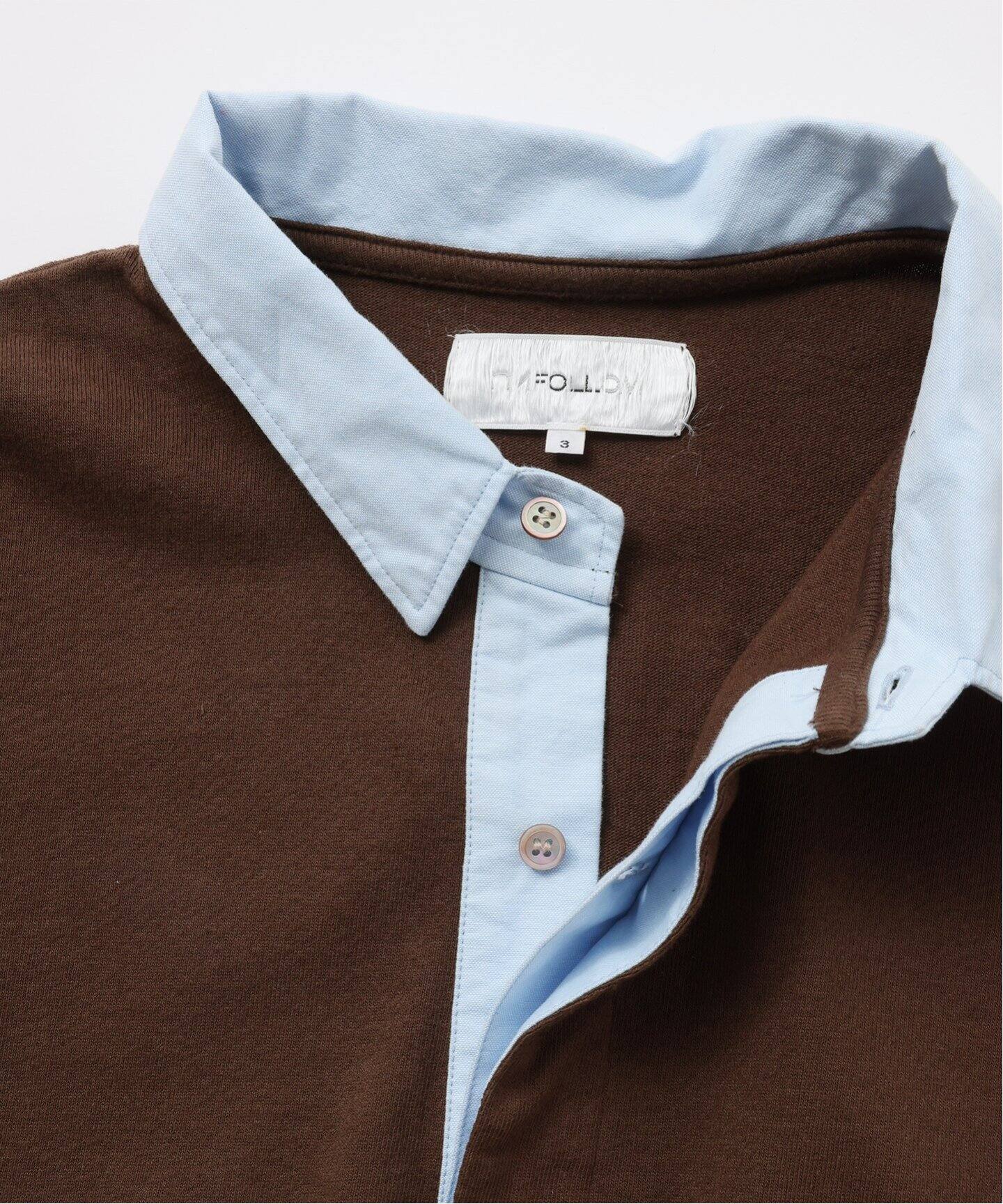 激安超特価 最大80%オフ  FOLL shirt（Tシャツ／カットソー rugby cotton フォル】dry / トップス