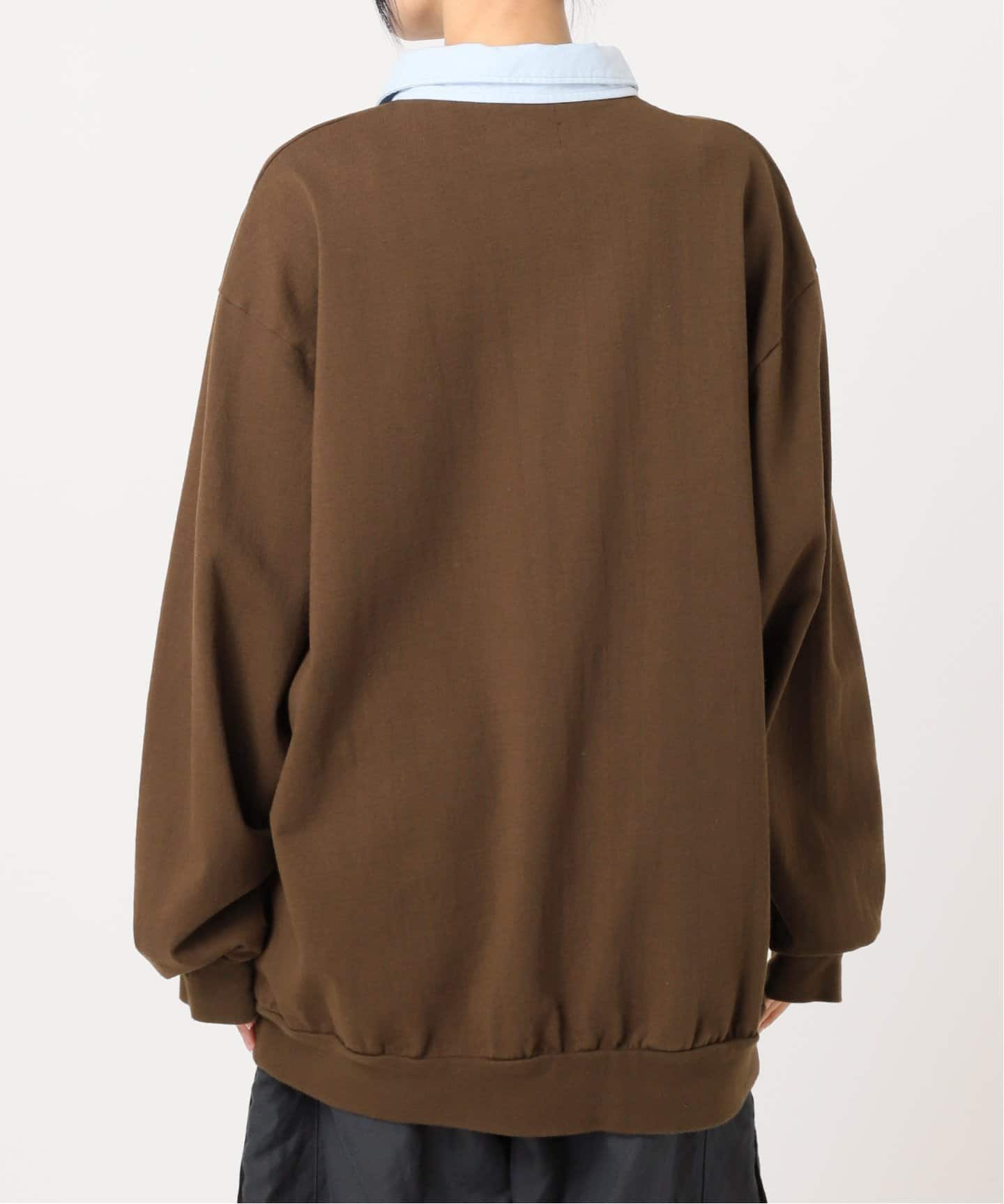 FOLL / フォル】dry cotton rugby shirt（Tシャツ／カットソー