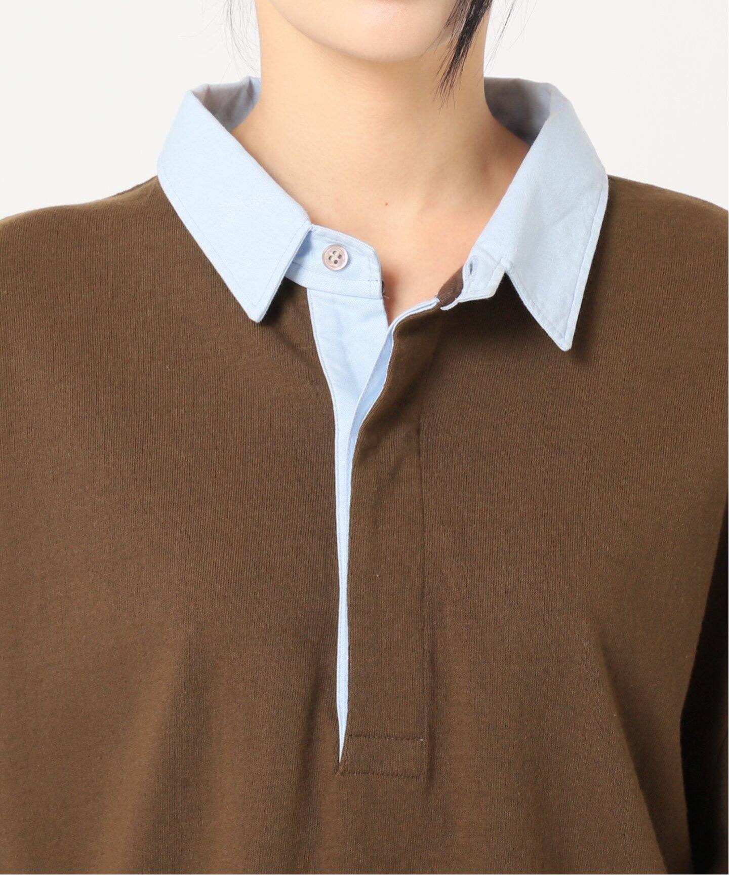 FOLL / フォル】dry cotton rugby shirt（Tシャツ／カットソー