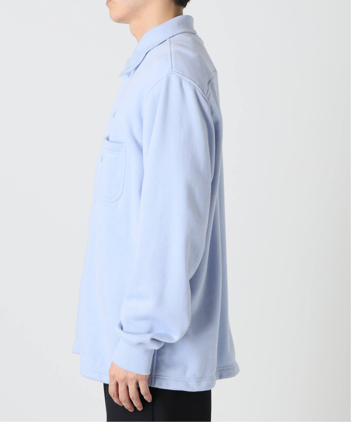 予約》【FOLL/フォル】superfine cotton sweat shirt blouson