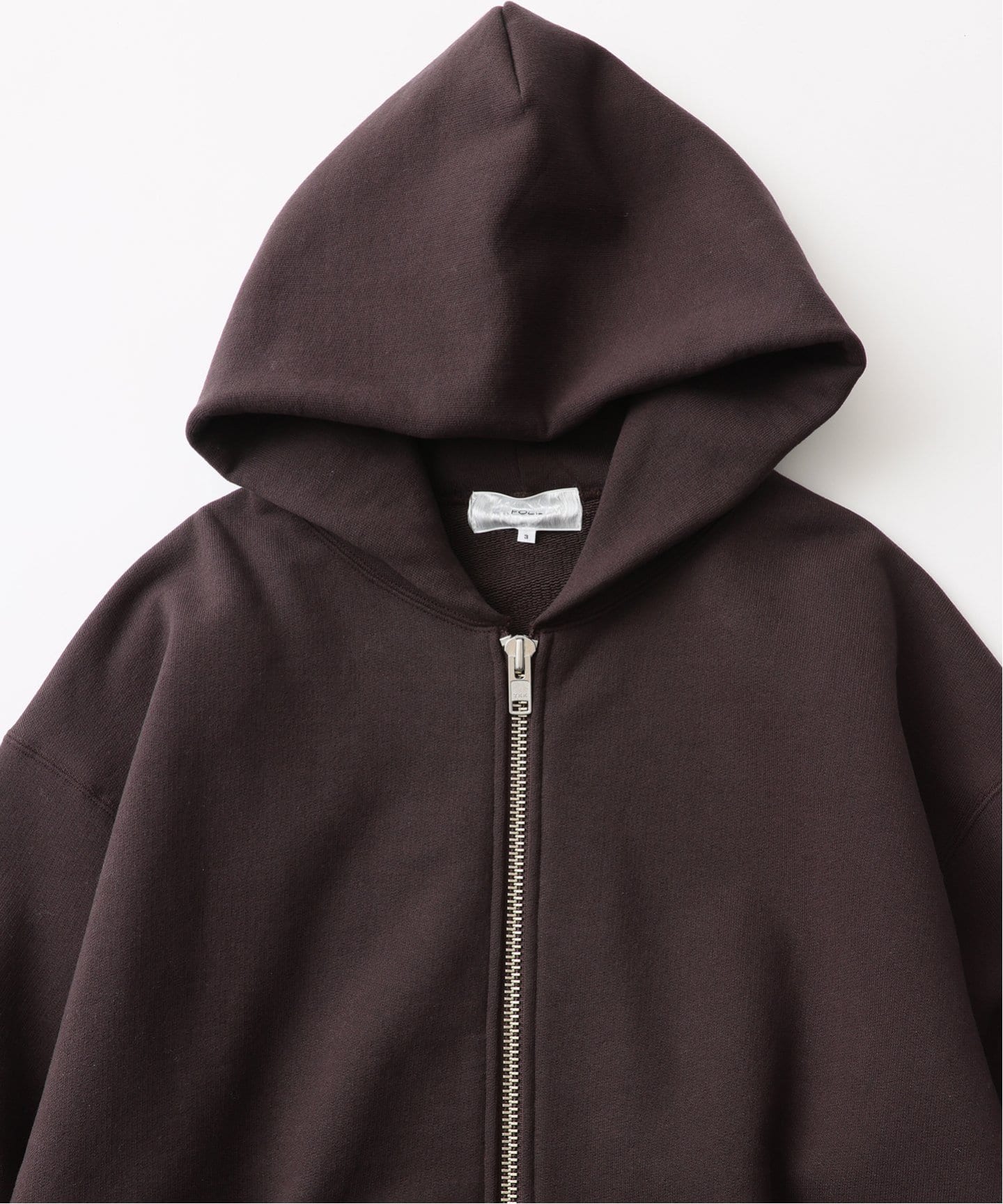 予約》【FOLL/フォル】max heavy sweat zip hoodie（パーカー