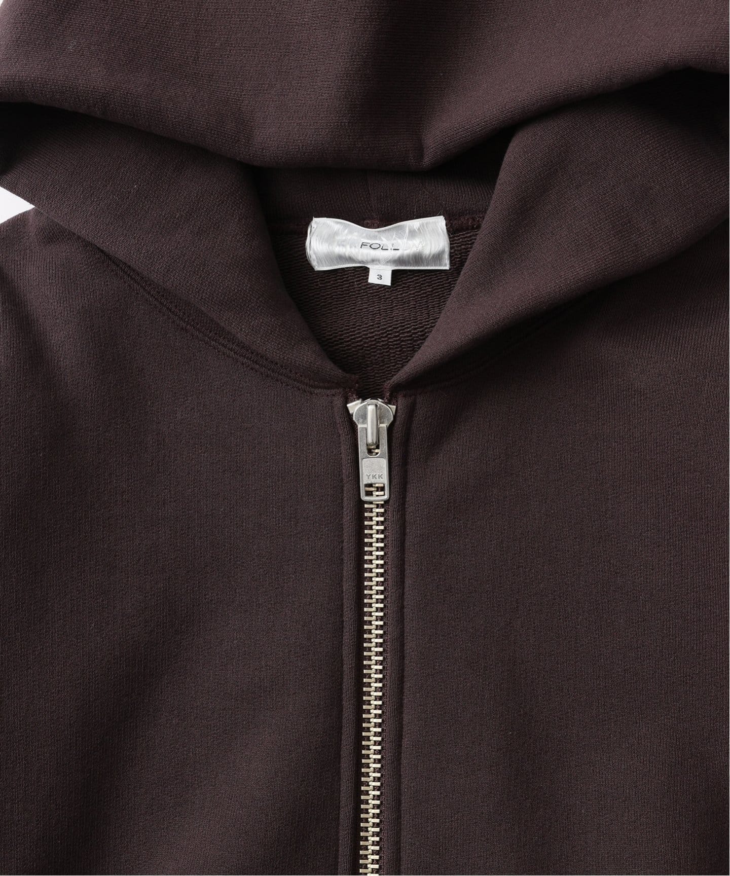 Heavy Sweat Zipフーディー 予約》【FOLL/フォル】max heavy sweat zip hoodie（パーカー
