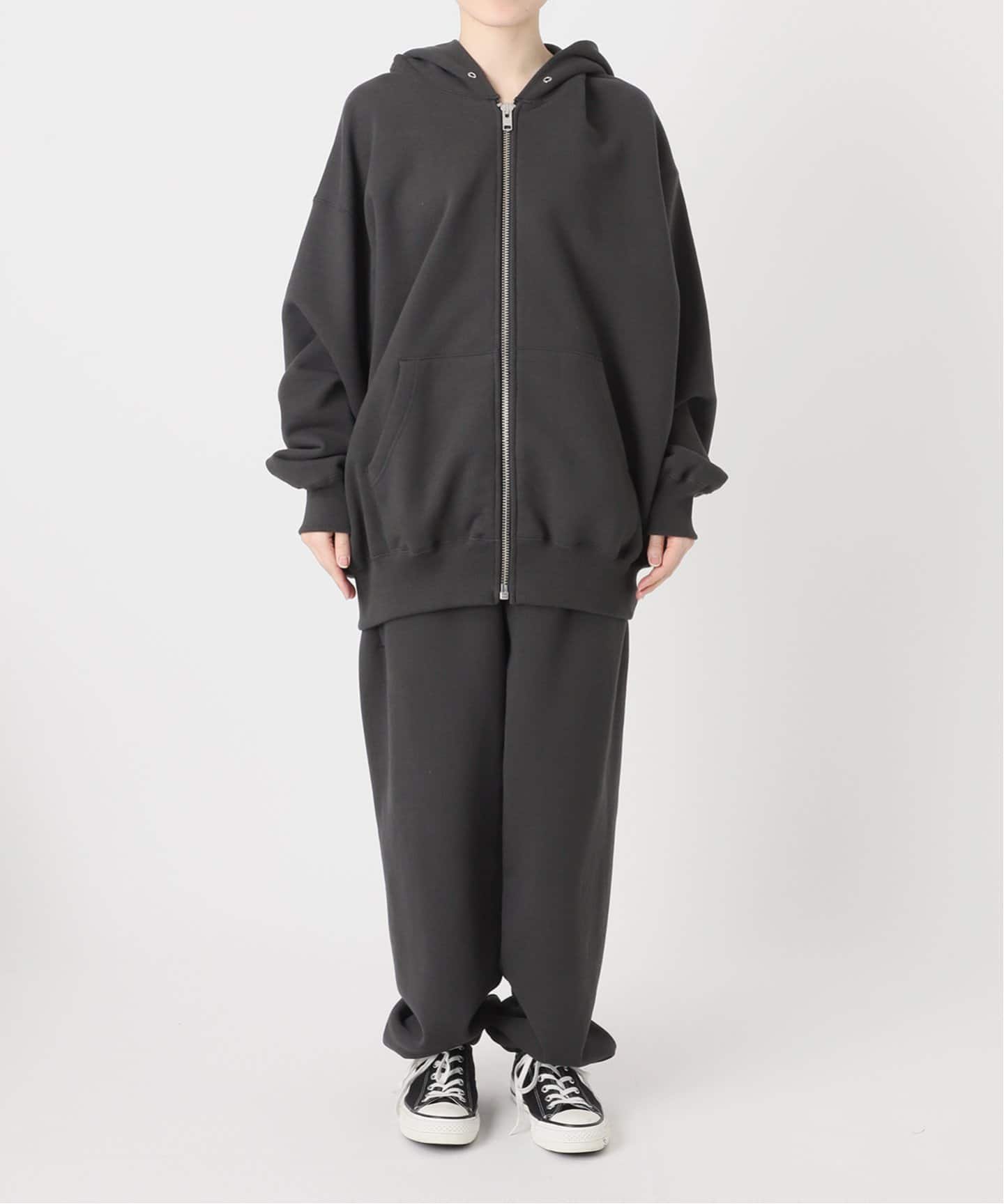 予約》【FOLL/フォル】max heavy sweat zip hoodie（パーカー