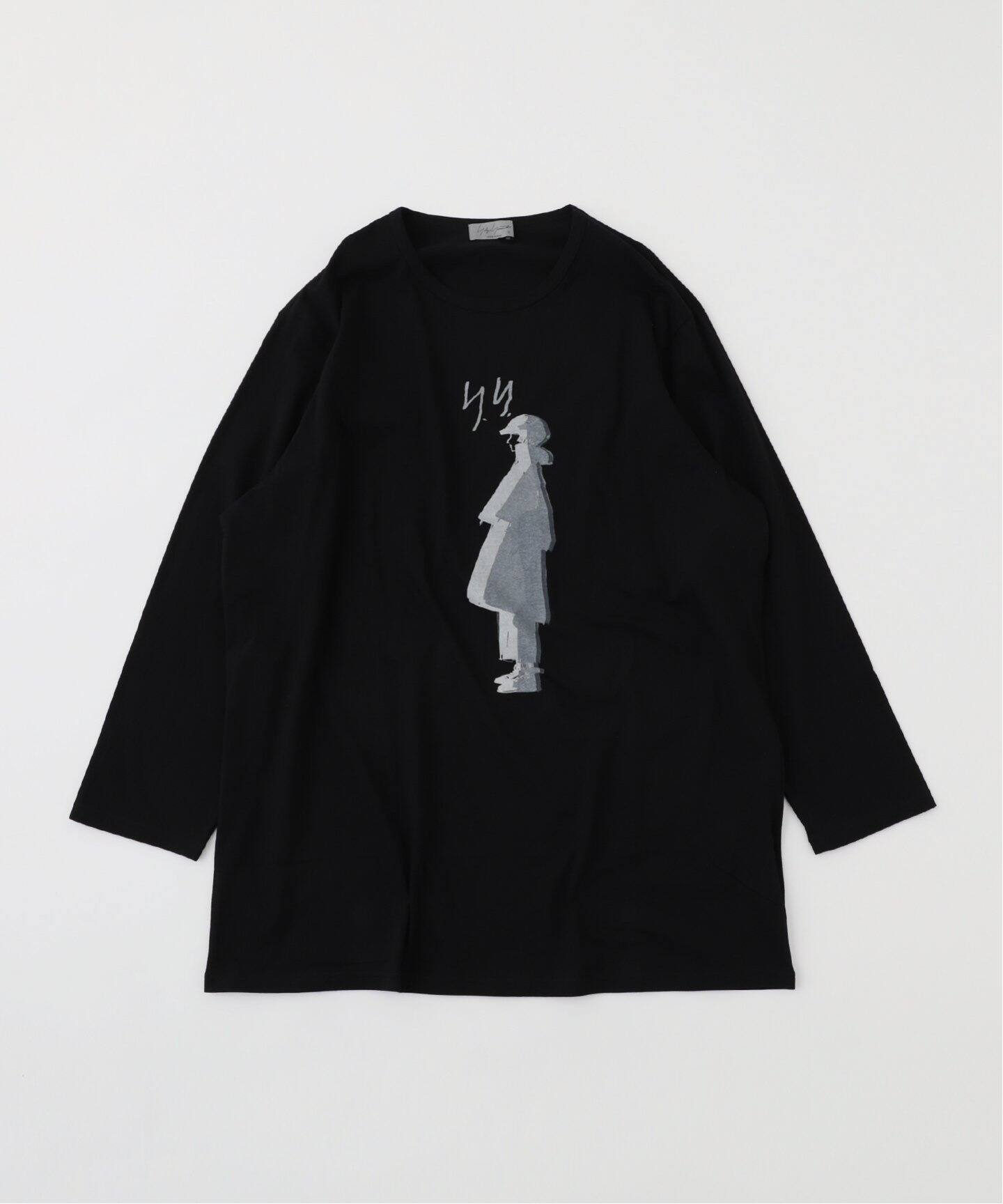 Yohji Yamamoto / ヨウジヤマモト】プリントナガソデB（Tシャツ  
