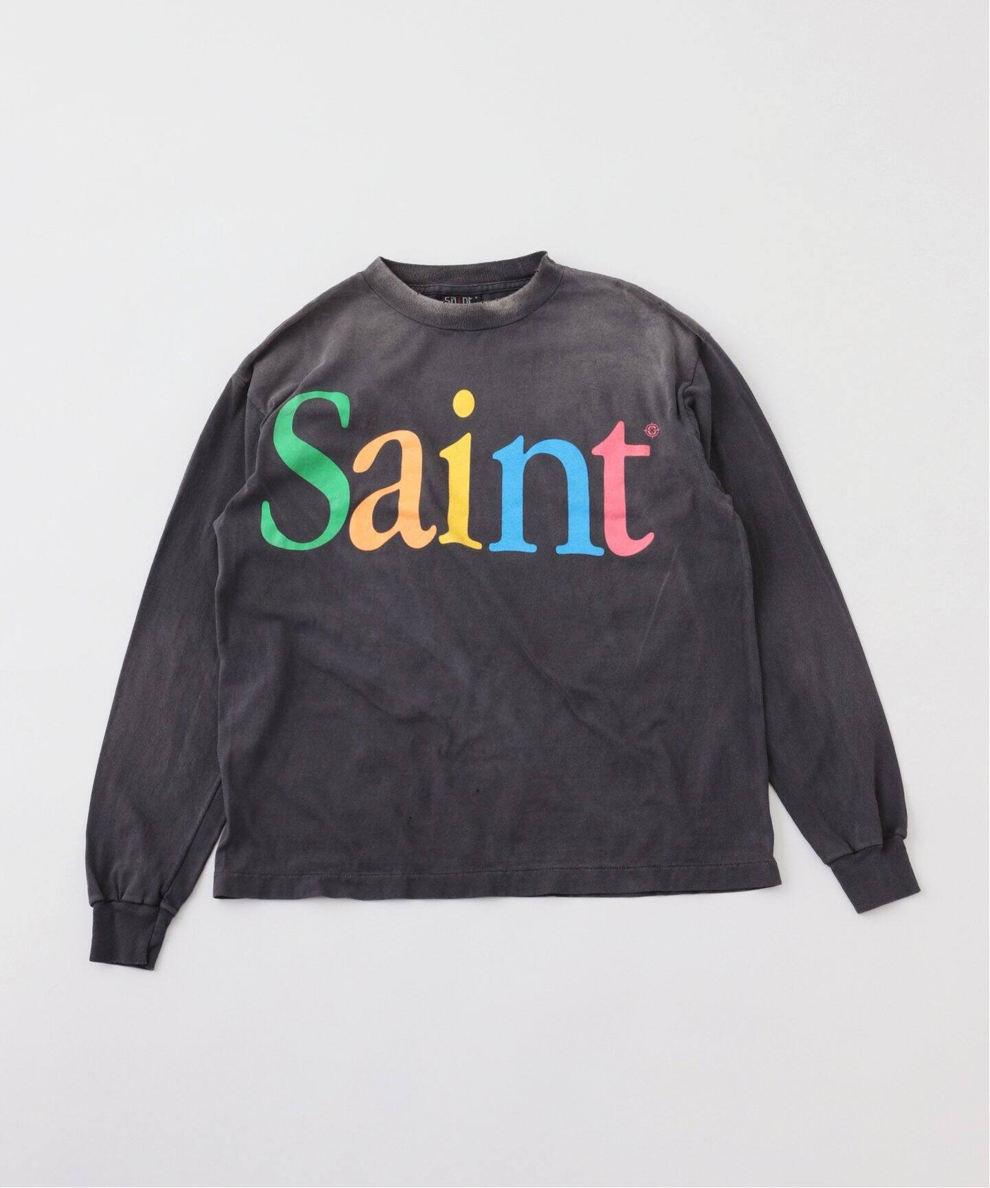 SAINT Mxxxxxx / セントマイケル】 LS TEE Saint Black（Tシャツ  