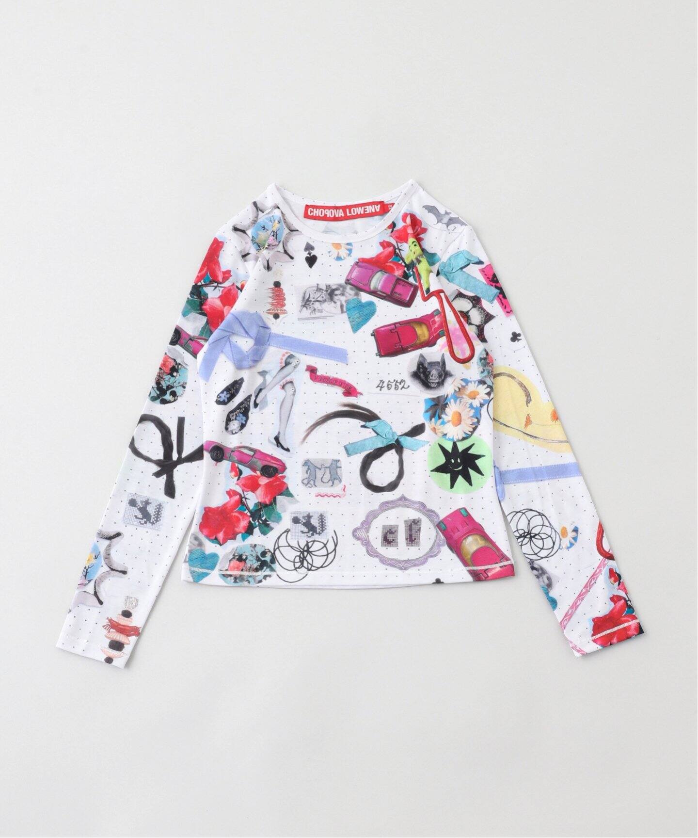 CHOPOVA LOWENA/チョポヴァ・ロウェナ】 Bag Fitted Jersey Top（T 
