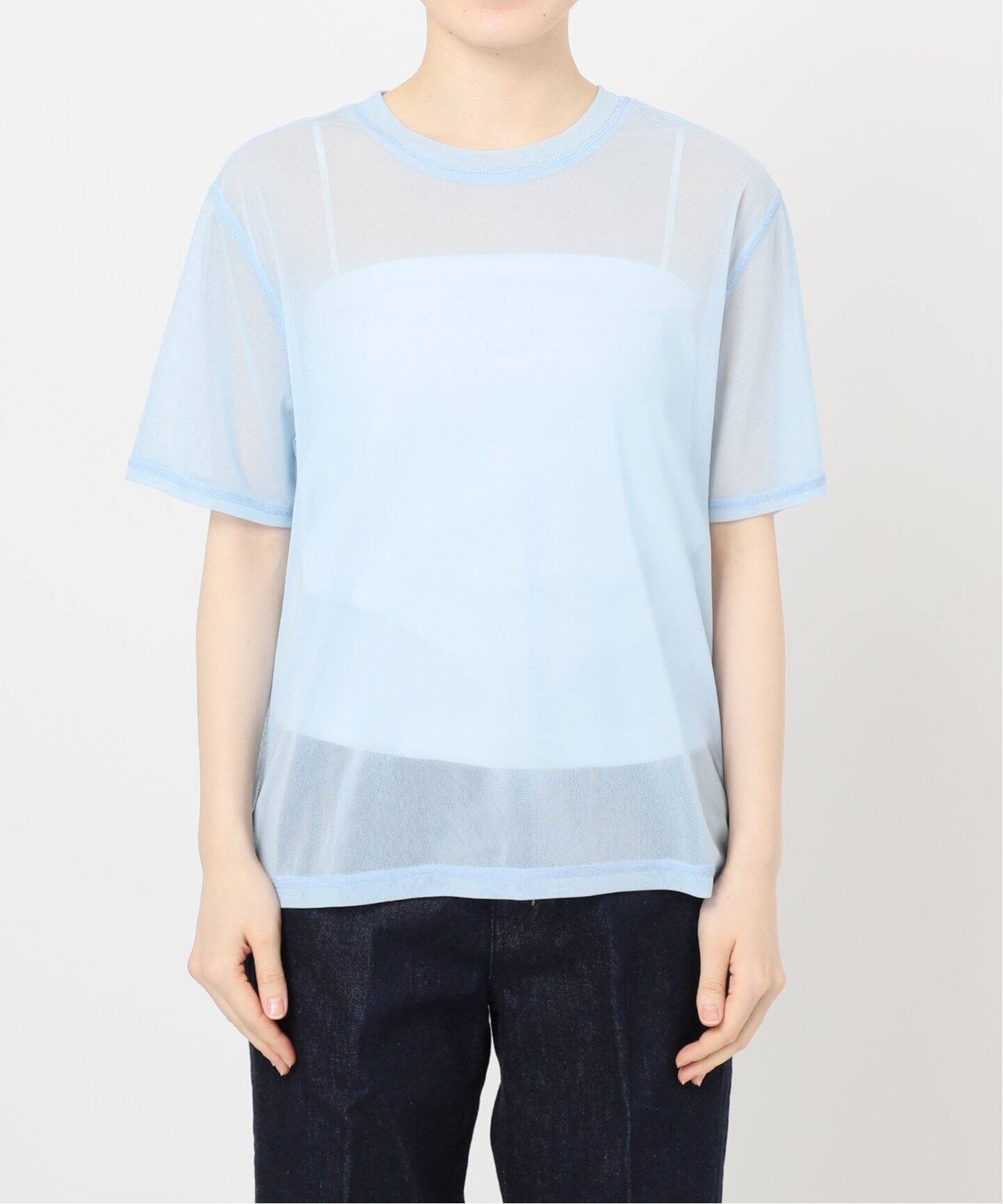 2点セット》ウォッシャブル / NYチュールオーバーTシャツ（T