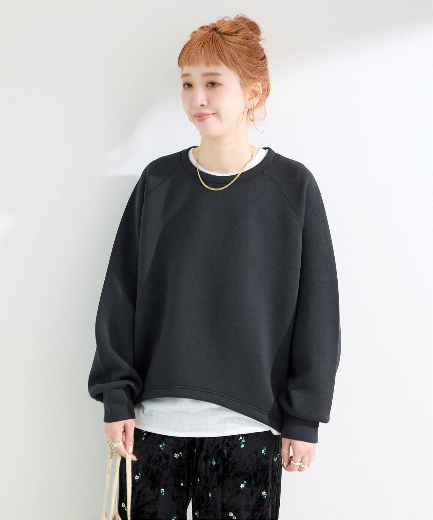 ENFOLD / ダンボール スウェットレイヤーPULLOVER ENFOLD(エンフォルド) ダンボール スウェットレイヤーPULLOVER