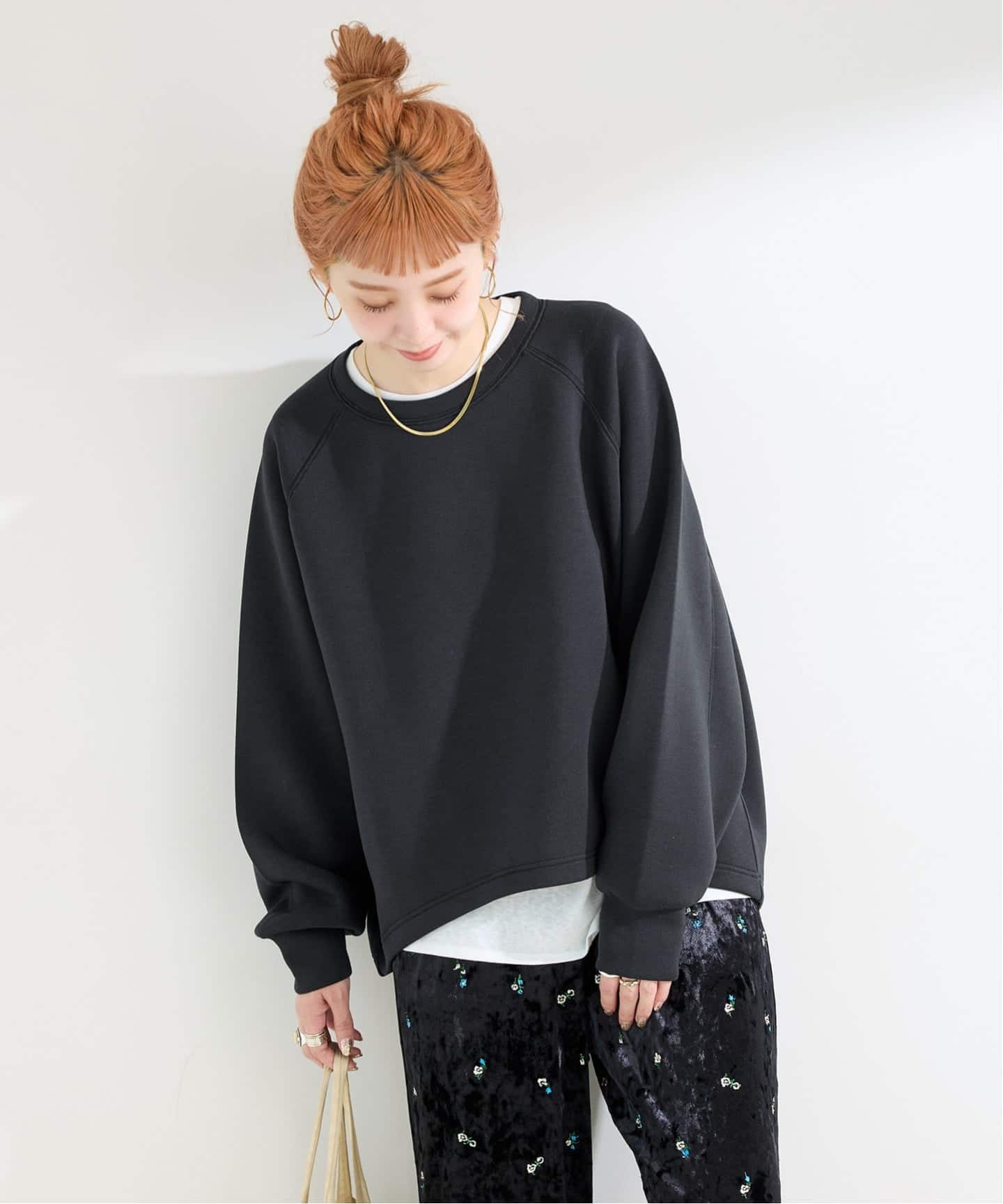 追加11》手洗い可 / ダンボールコクーンプルオーバー（スウェット