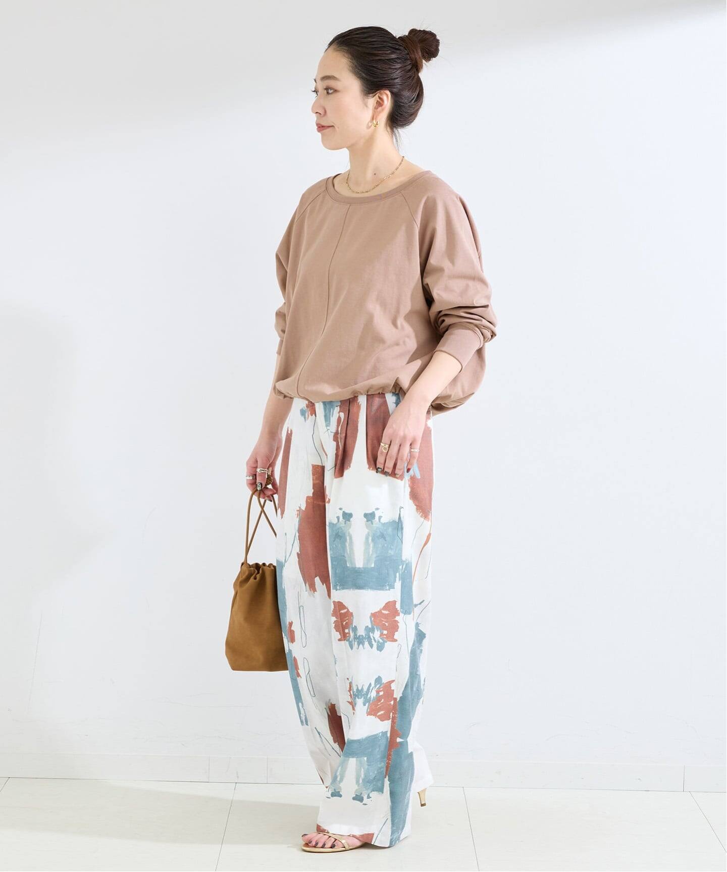 追加》手洗い可 / 裾ドロストロンTEE（Tシャツ／カットソー）｜B.C