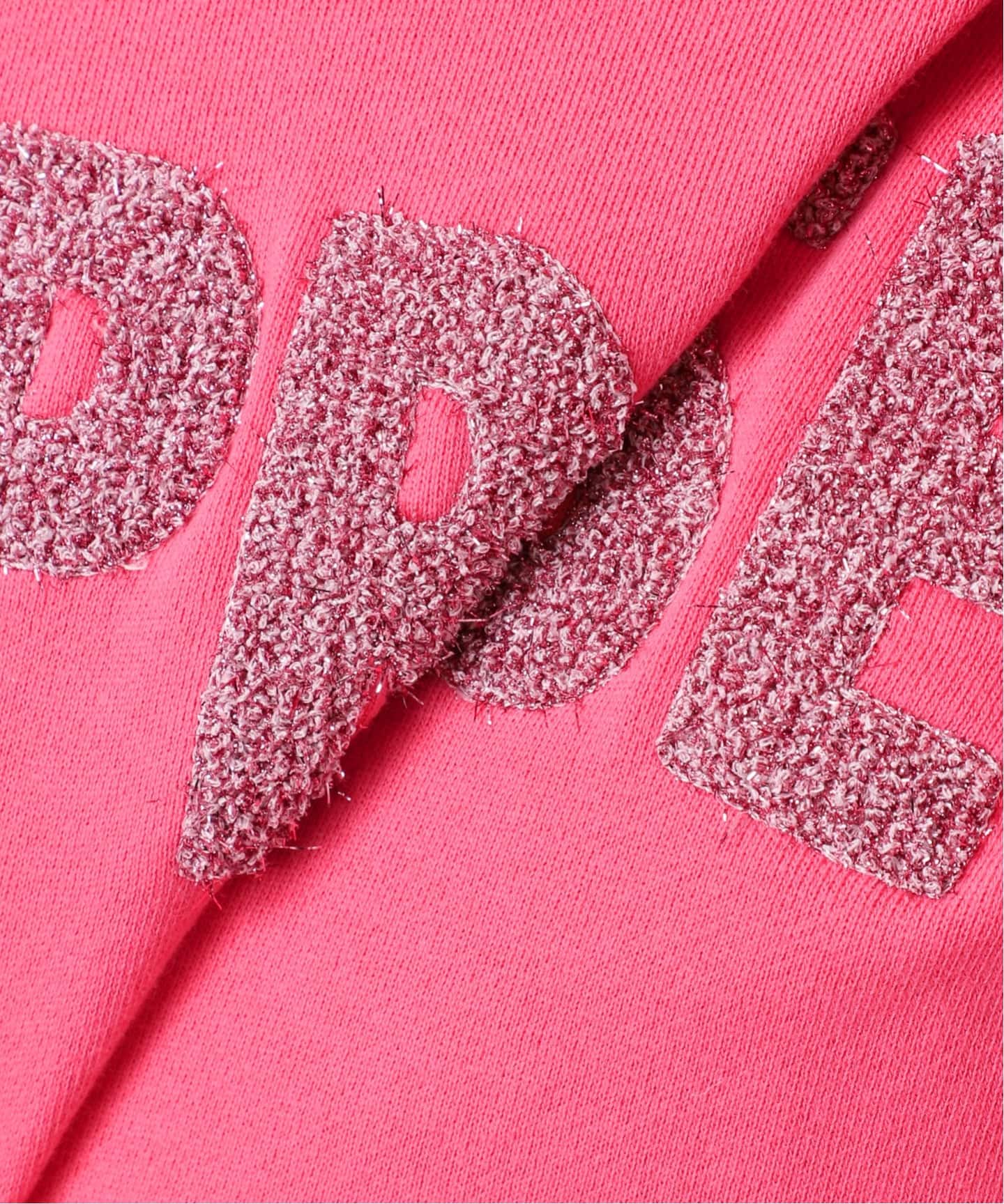 ラメサガラ刺繍ロングスリーブ（スウェット）｜B.C STOCK（ベーセー