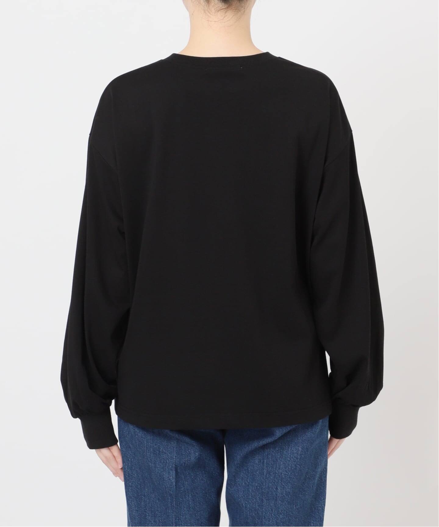 追加》手洗い可 / フロッキープリントロゴロンTEE（Tシャツ