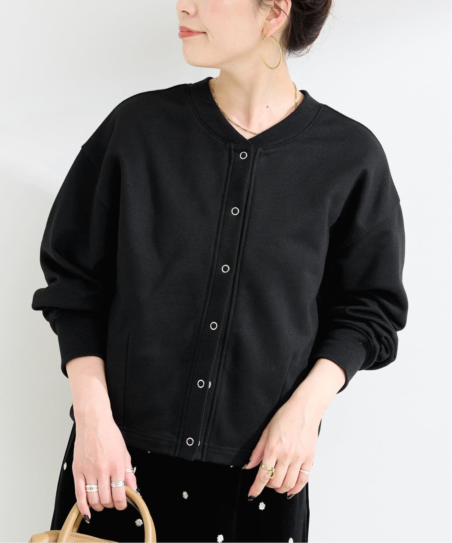 ウォッシャブル / 2WAYスウェットカーディガン（カーディガン