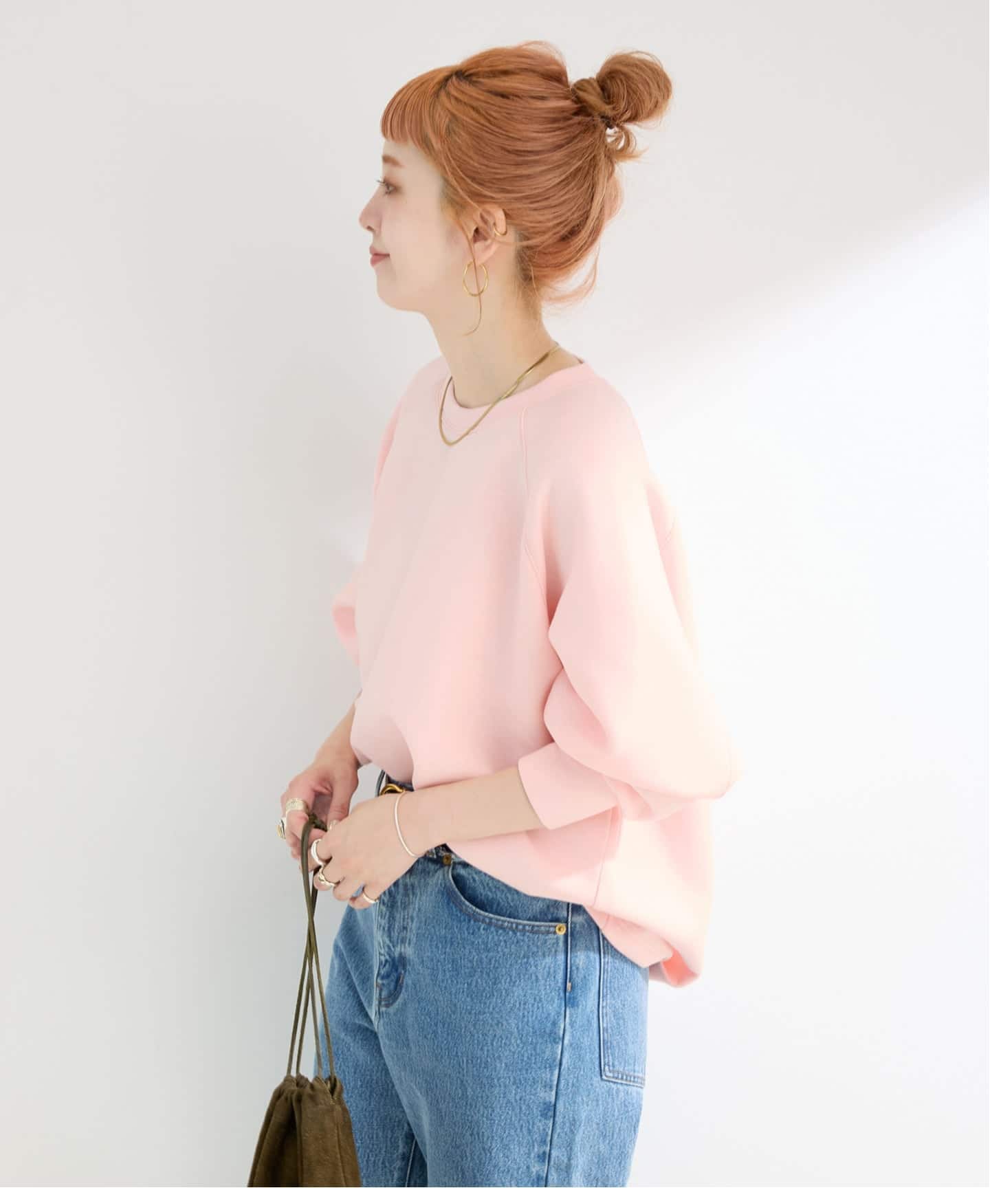 【新品・未使用】ベーセーストック　ダンボールコクーンプルオーバー　完売品 追加5》ダンボールコクーンプルオーバー（スウェット）｜B.C