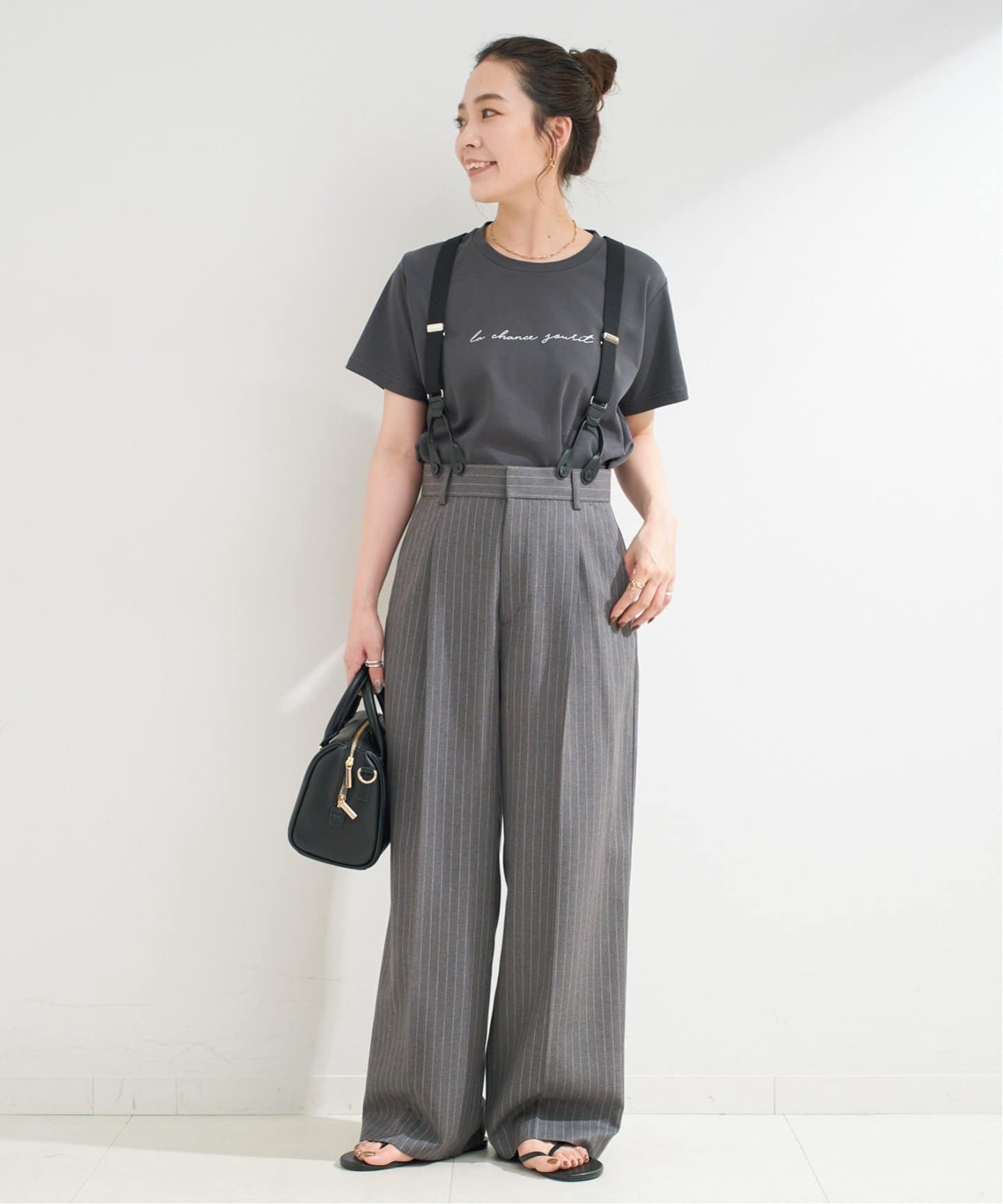 ウォッシャブル / スムースワンポイントロゴTEE（Tシャツ